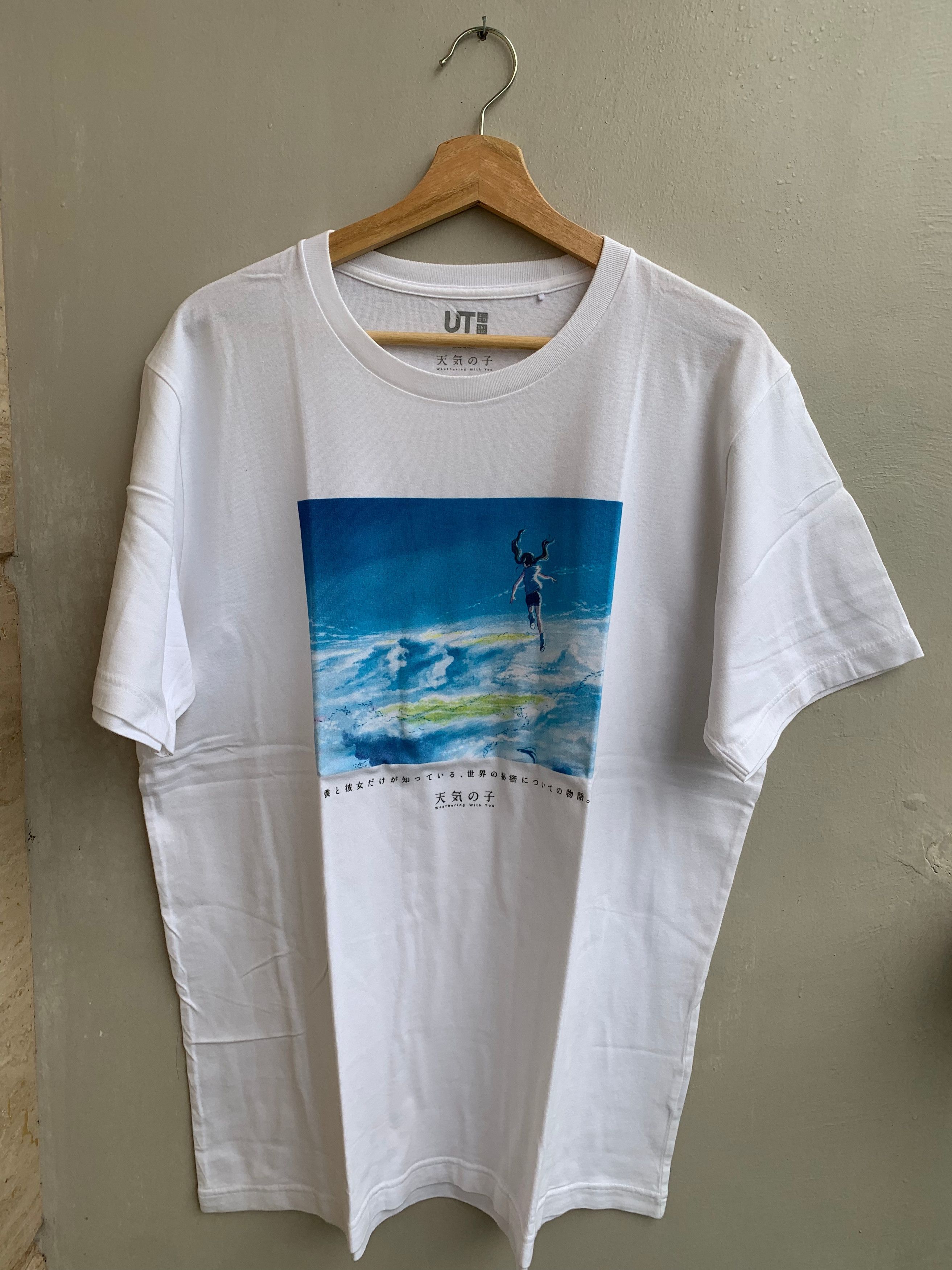 Anime × Japanese Brand × Uniqlo Uniqlo UT x Makoto Shinkai 'Weathering with You' Size US XL / EU 56 / 4 - 2 Thumbnail