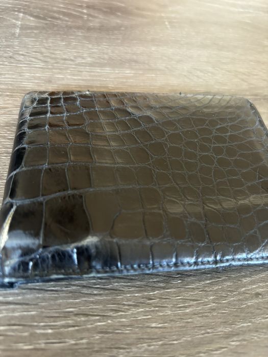 Prada snakeskin wallet sales