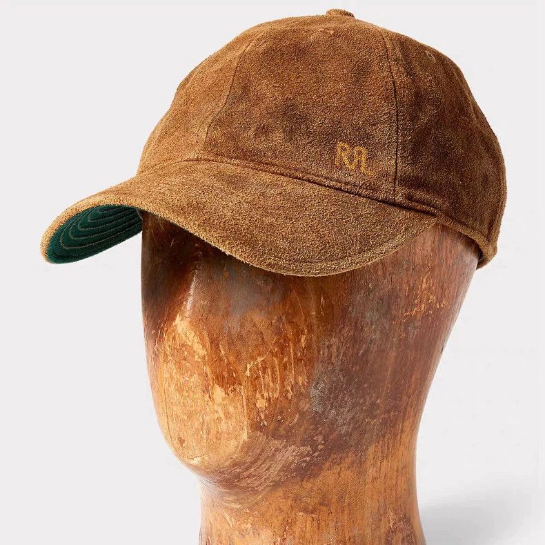 RRL Ralph Lauren Vintage vintage suede baseball cap