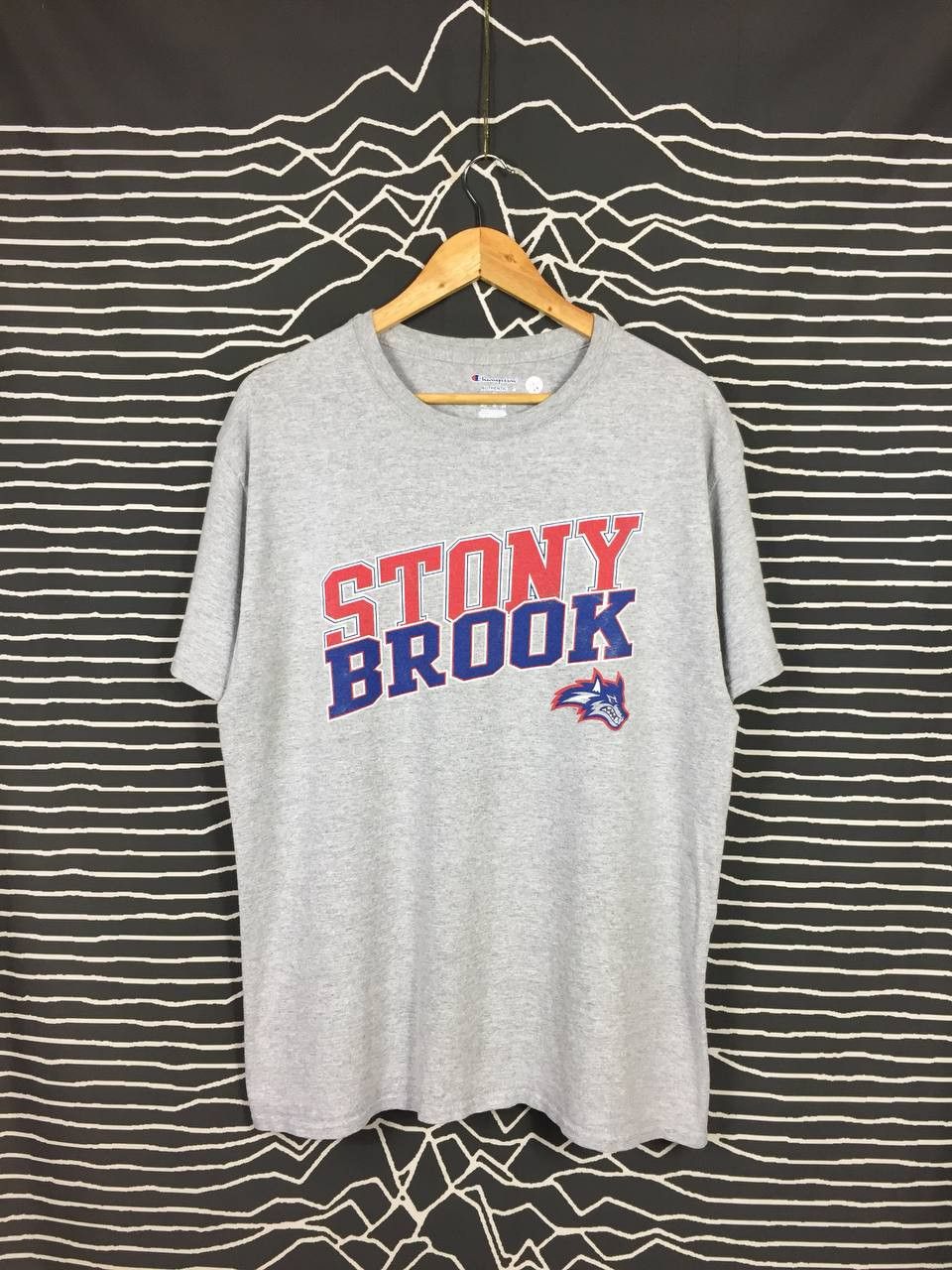 Champion × Vintage Champion Authentic Stony Brook University Seawolves Tee Size US L / EU 52-54 / 3 - 1 Thumbnail