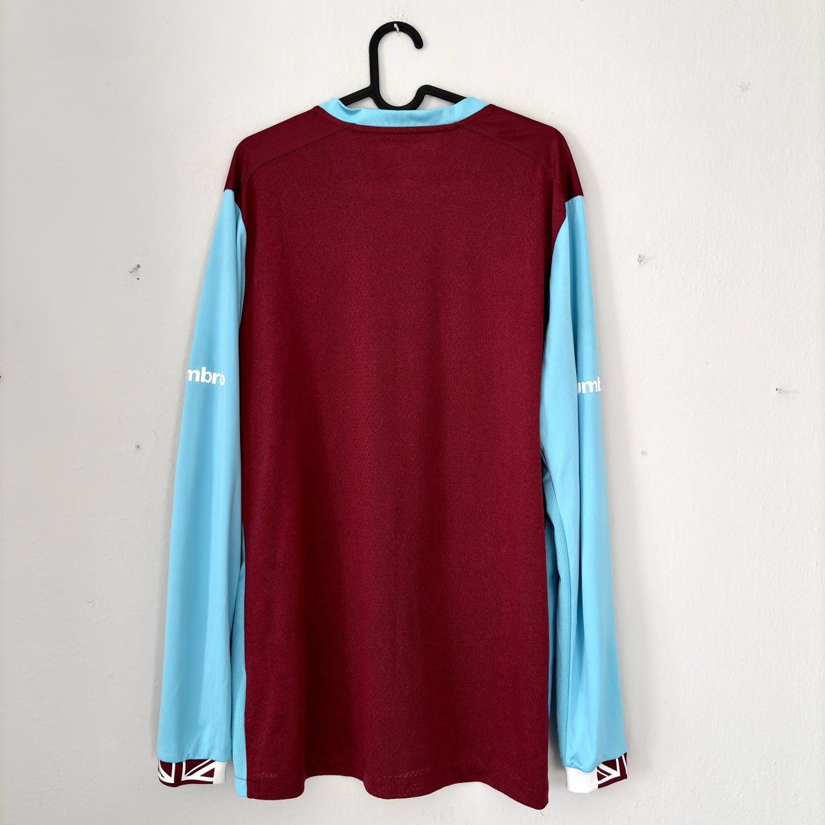 Umbro 2016 2017 West Ham Umbro Long Home Kit Soccer Jersey Shirt Size US XL / EU 56 / 4 - 6 Thumbnail