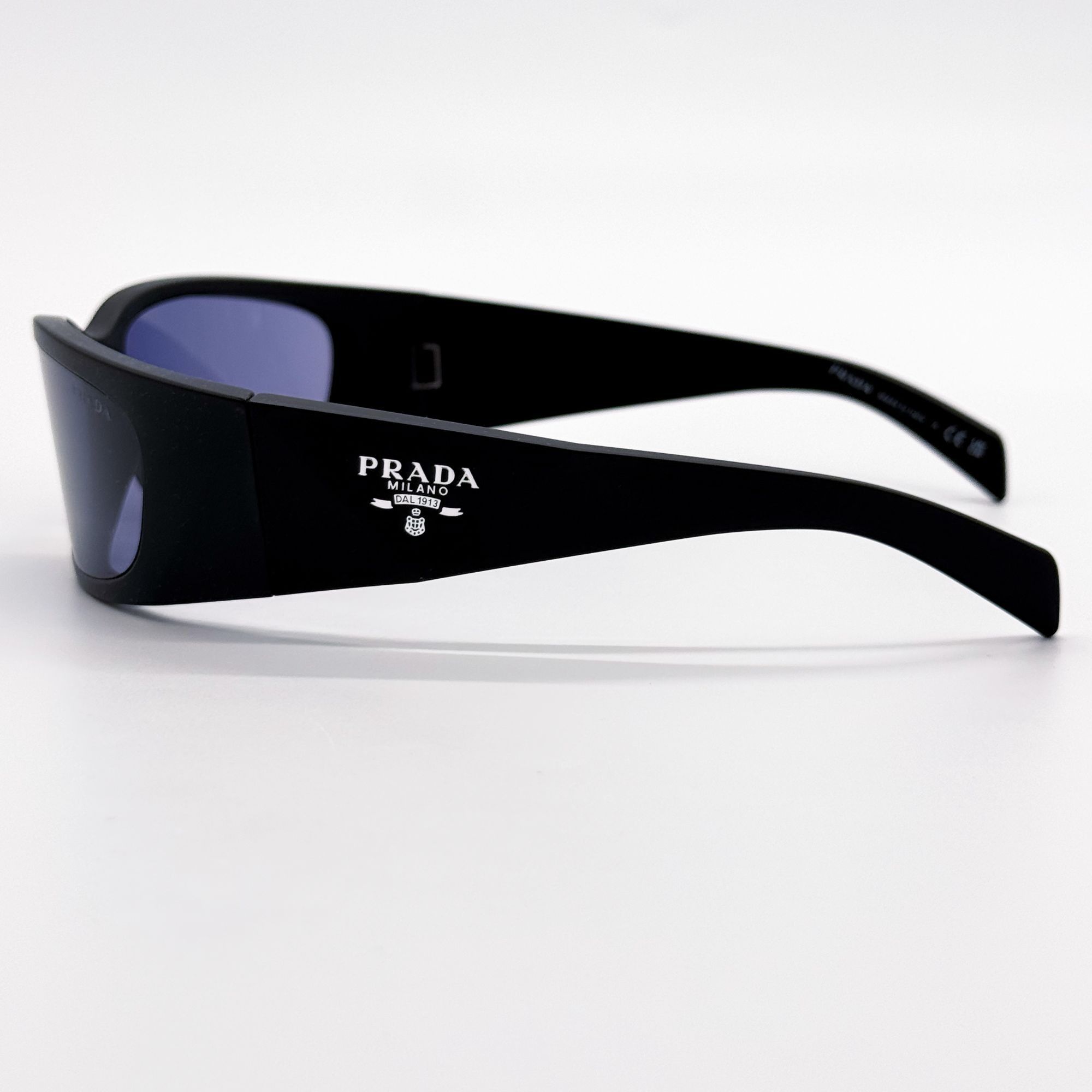 Prada NEW PRADA SUNGLASSES PRA19S 1BO40G BLACK PR A19S, SPR A19S Size ONE SIZE - 5 Thumbnail
