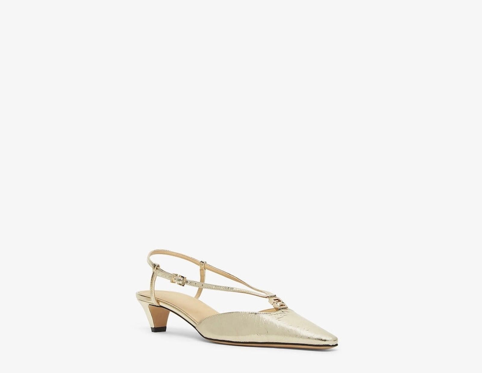 Fendi Fendi FFold Slingback Pumps Size US 7.5 / IT 37.5 - 2 Thumbnail