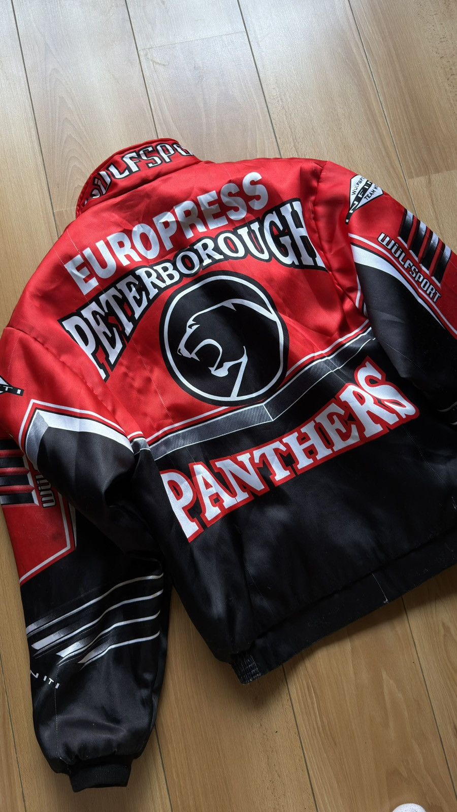 Vintage Racing wulfsport jacket bomber Size US M / EU 48-50 / 2 - 8 Thumbnail