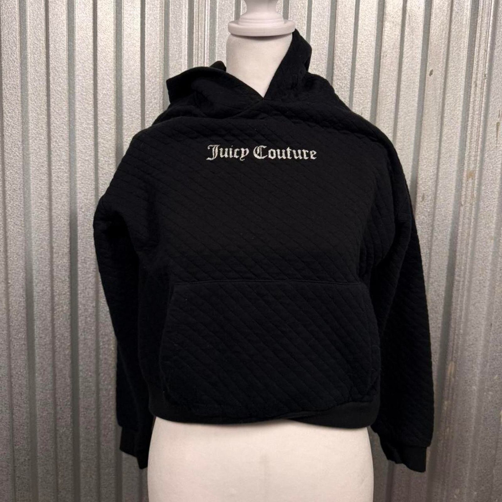 Juicy Couture Vintage Juicy Couture Waffle Hoodie Size S / US 4 / IT 40 - 1 Thumbnail