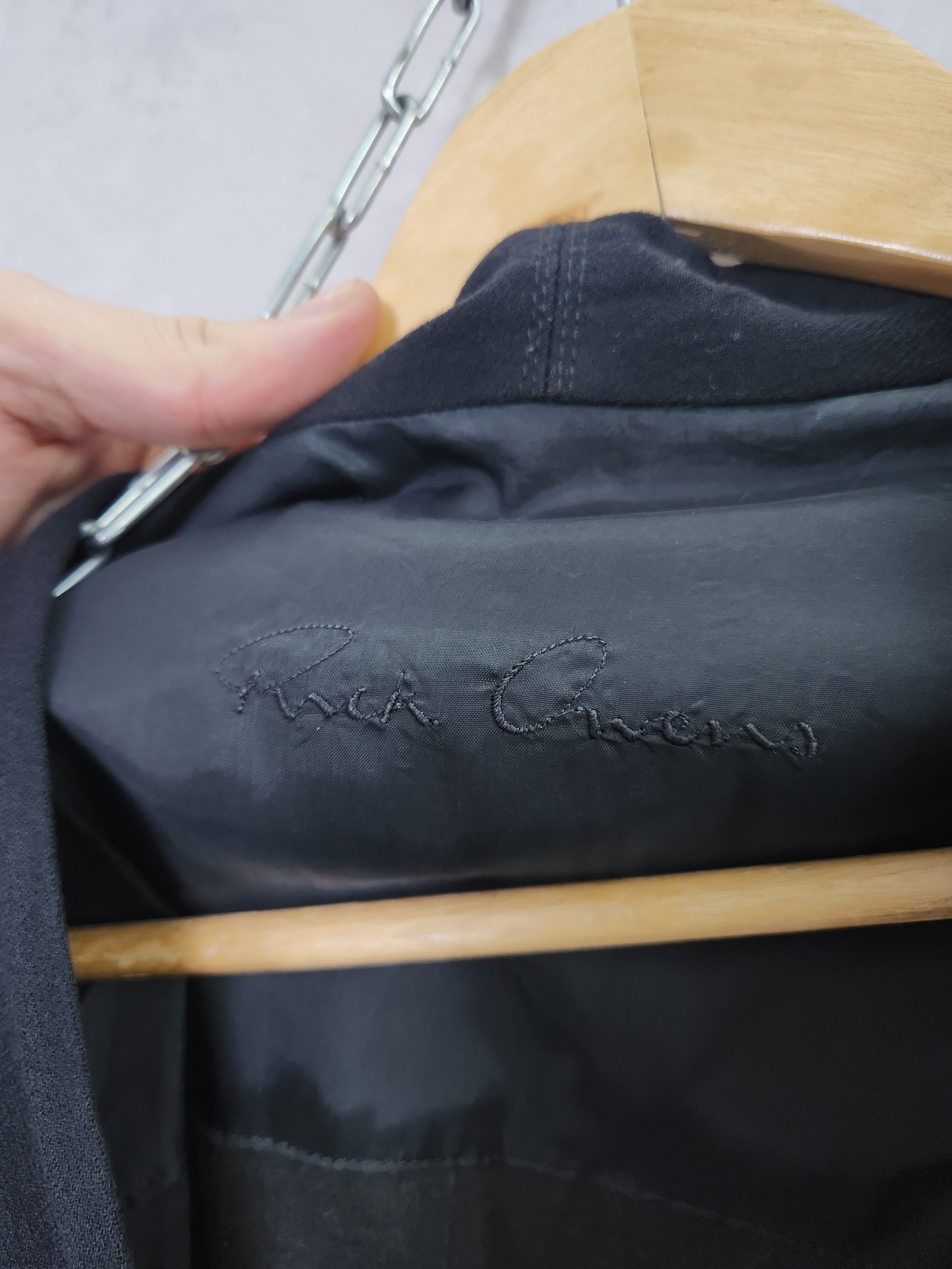 Rick Owens Rick Owens 1 button wool blazer Size L / US 10 / IT 46 - 9 Thumbnail