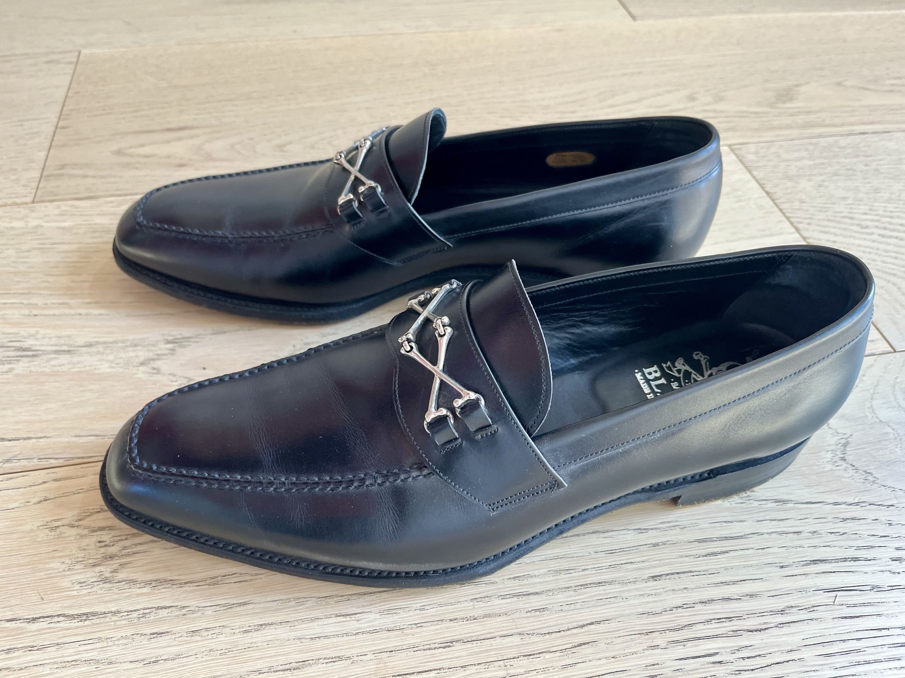 Barker Black Wolfe Loafer Size US 10.5 / EU 43-44 - 5 Thumbnail