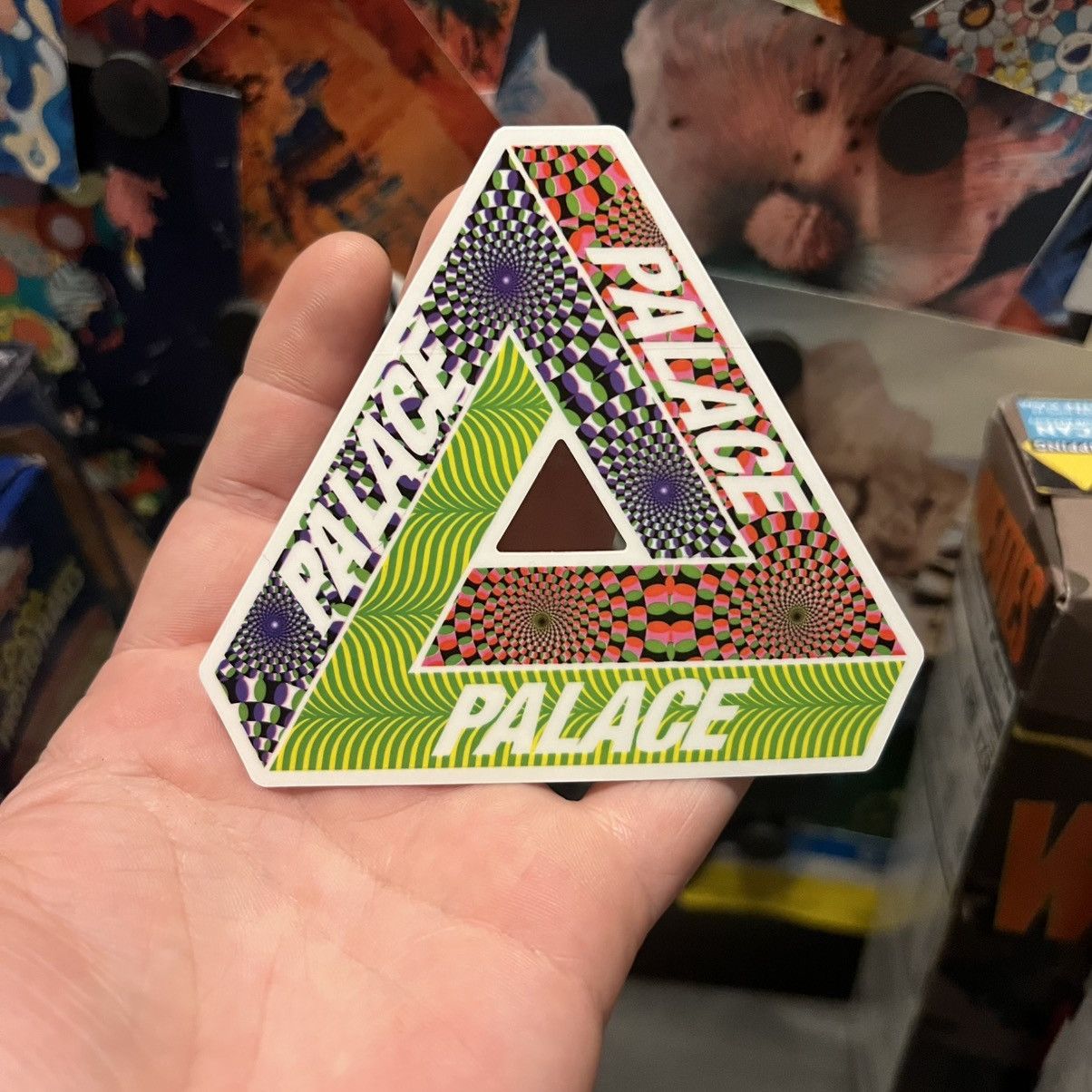 Palace Palace Tri-Eye Tri-Ferg Sticker Size ONE SIZE - 1 Preview