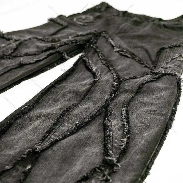 Punk Rock Loose Wide Leg Jean
