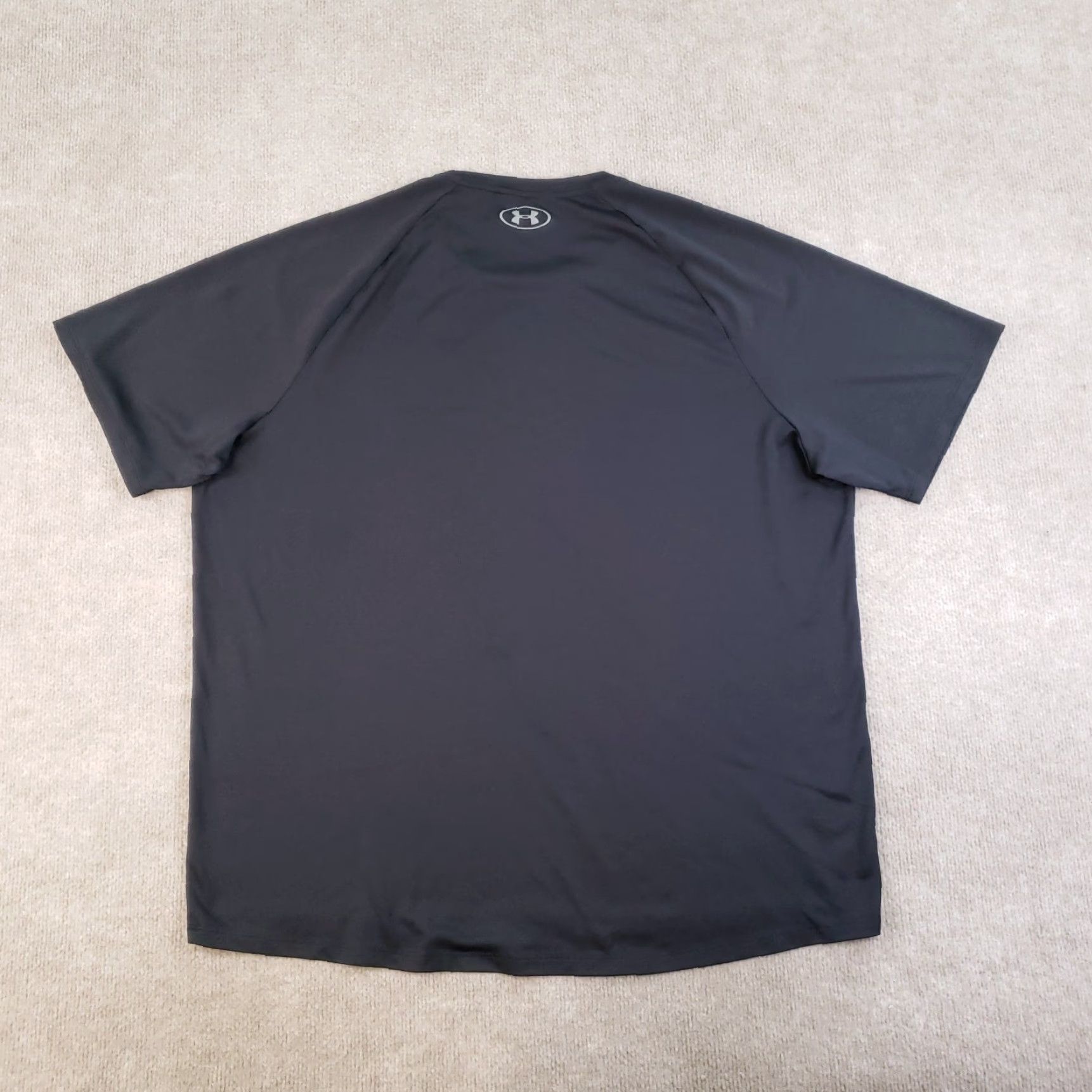 Under Armour Under Armour Shirt 2XL Black Tech Tee Crew Neck Short Sleeve Wicking Mens Size US XXL / EU 58 / 5 - 7 Thumbnail
