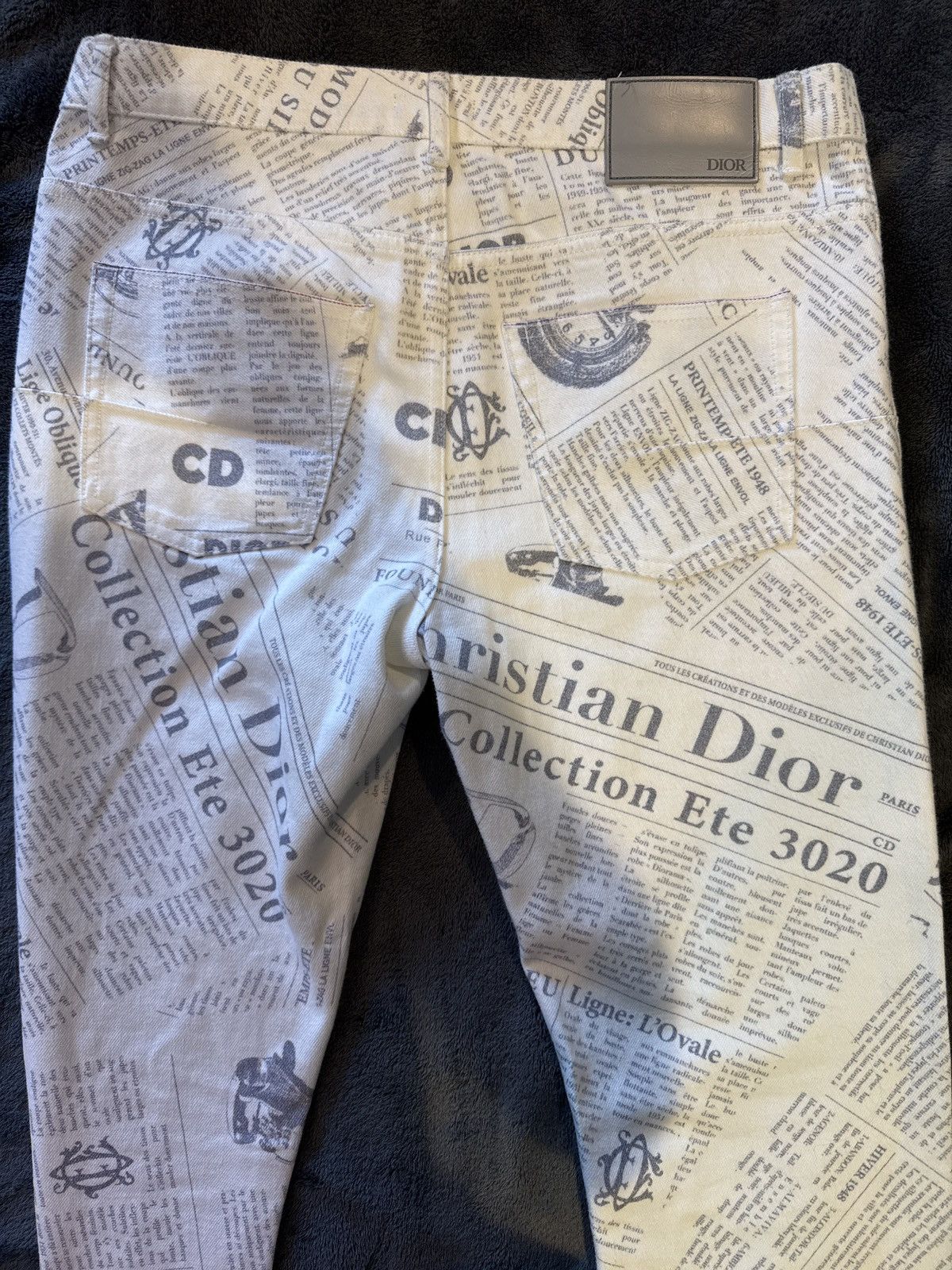 Dior Dior newspaper jeans Size US 30 / EU 46 - 5 Thumbnail