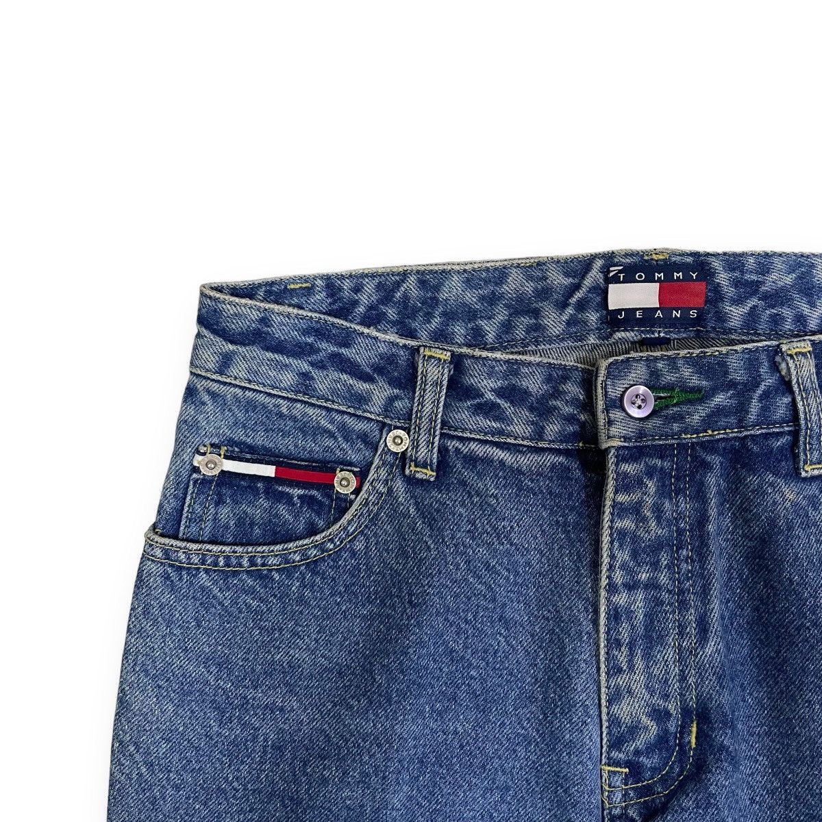 Other ORIGINAL TOMMY HILFIGER HIPSTER FLARED DENIM (28×41) Size US 28 / EU 44 - 4 Thumbnail