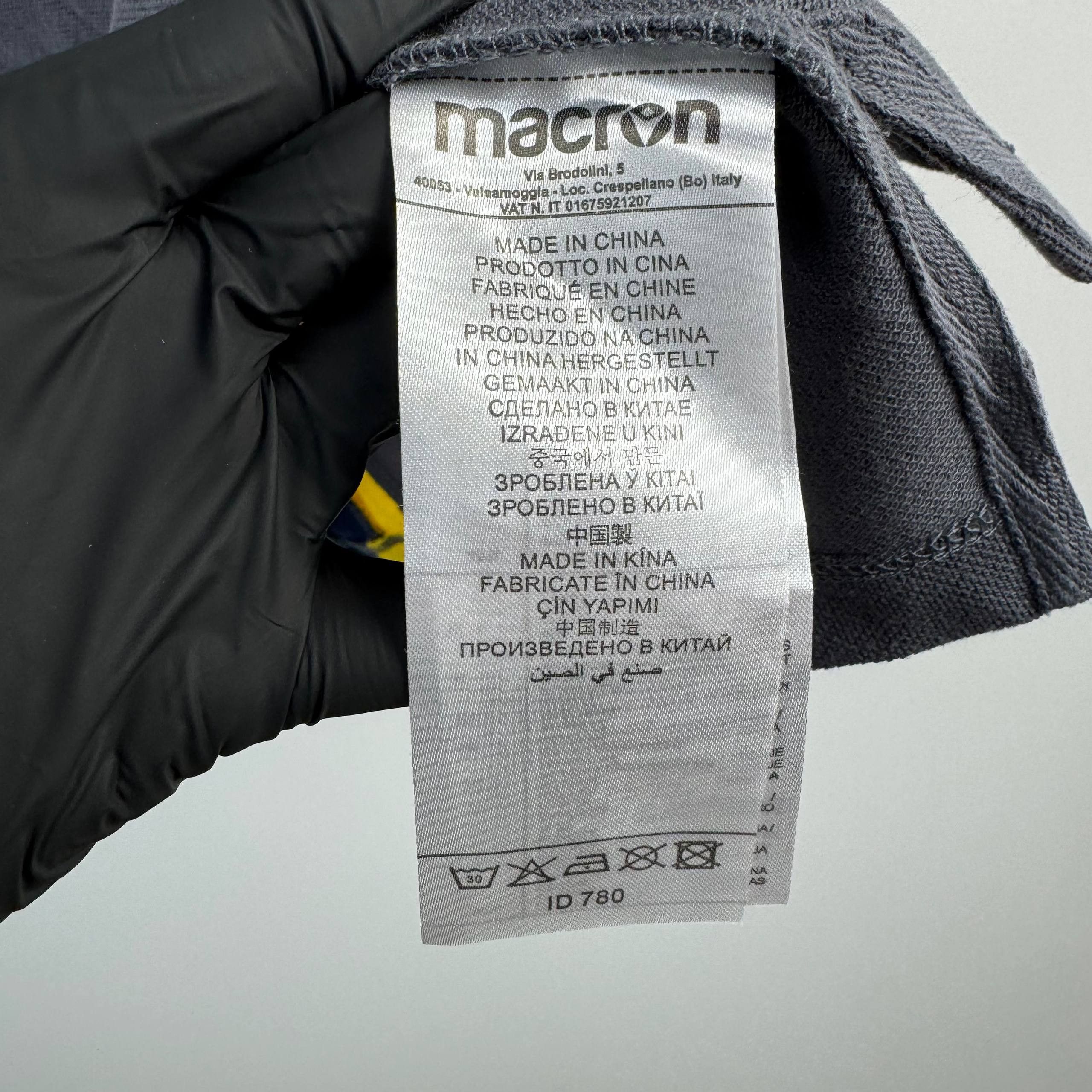 Macron Macron Hellas Verona FC Polo Shirt Grey Football Mens Size M Size US M / EU 48-50 / 2 - 5 Thumbnail