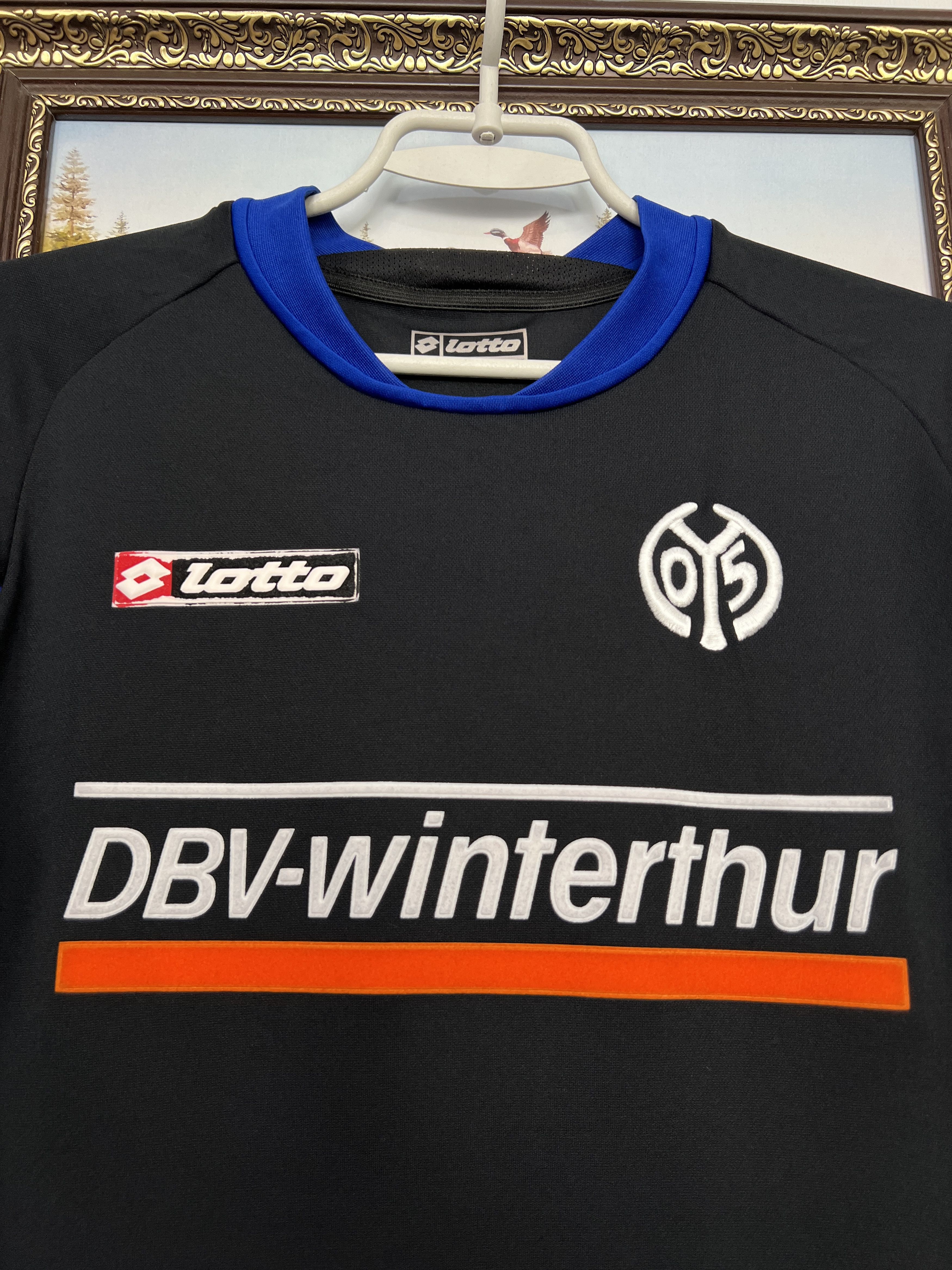 Lotto Sport FSV Mainz 05 Third football shirt 2007 Soccer Lotto Mens Size US M / EU 48-50 / 2 - 3 Thumbnail