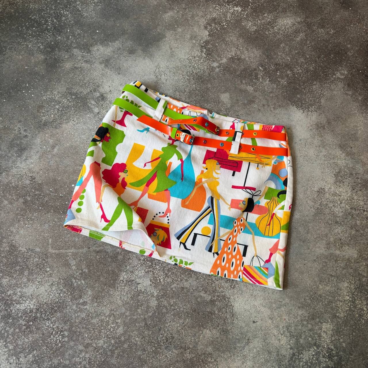Hysteric Glamour Amazing Y2K Super Sexy Vintage Glam Mini Skirt Size 28" / US 6 / IT 42 - 5 Thumbnail