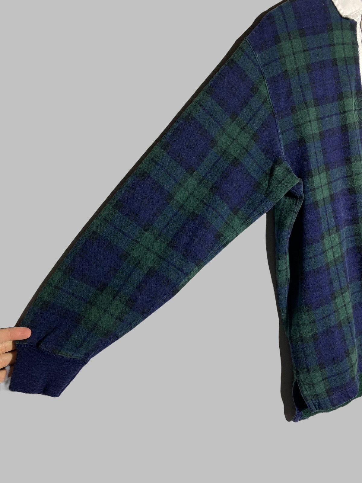 Polo Ralph Lauren 🔥 RALPH LAUREN TARTAN RUGBY POLO Y2K VINTAGE PREPPY VIBES Size US M / EU 48-50 / 2 - 8 Thumbnail