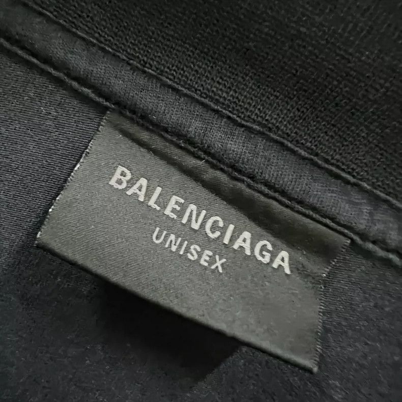 Balenciaga Balenciaga Black City Print Short Sleeve Size US M / EU 48-50 / 2 - 3 Thumbnail
