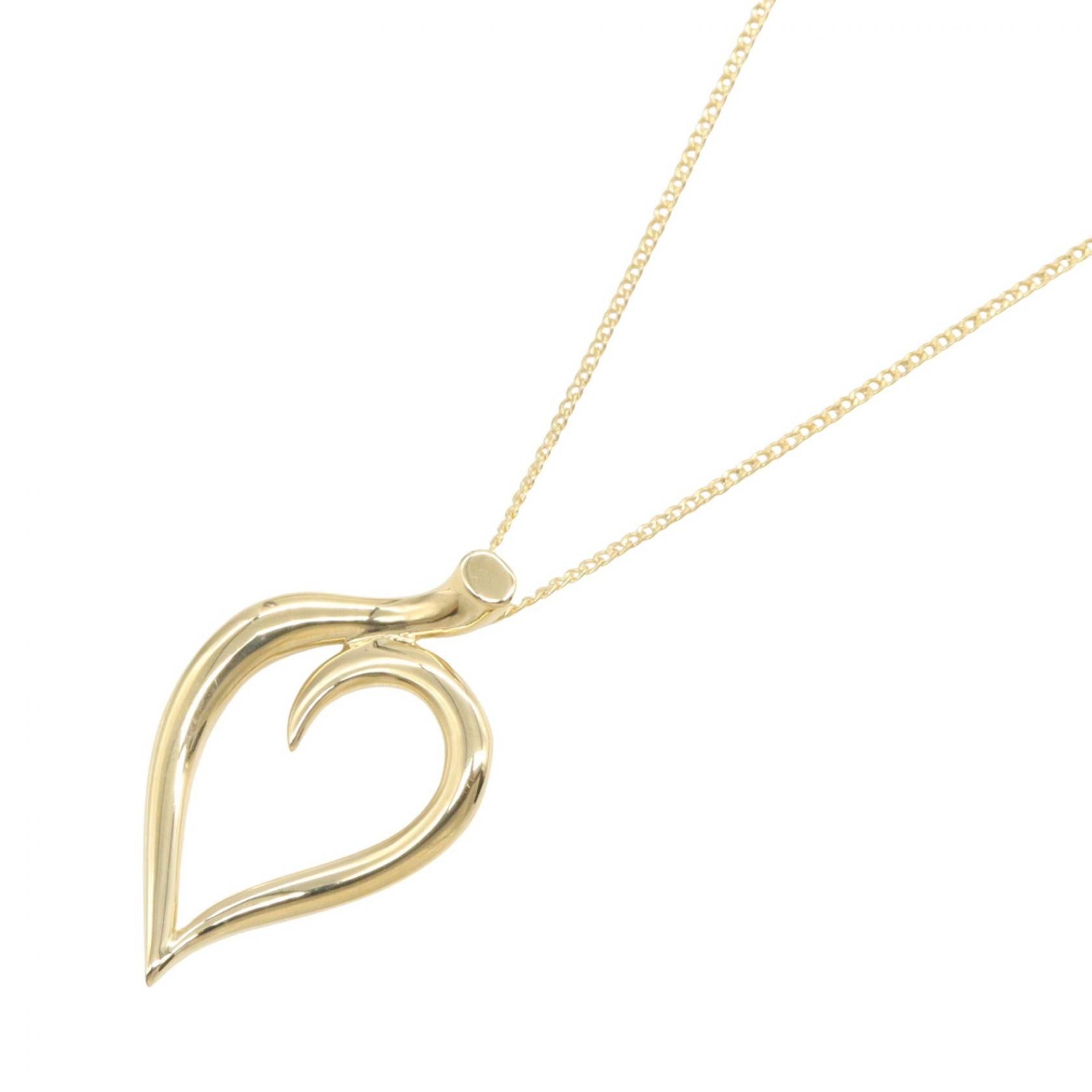 Tiffany & Co. Tiffany & Co. Tiffany & Co. Leaf Heart Au750 Necklace Precious Metal Necklace DUTY FREE for USA Size ONE SIZE - 1 Thumbnail