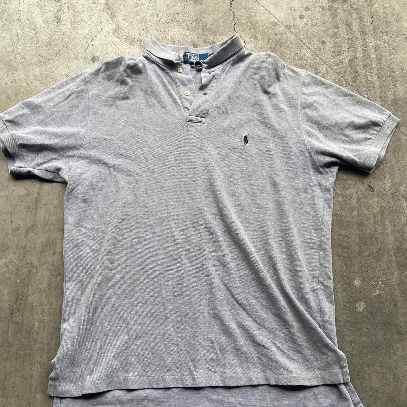 Other Polo Ralph Lauren Gray and Blue Size Mens Large Button up Size US L / EU 52-54 / 3 - 1 Thumbnail