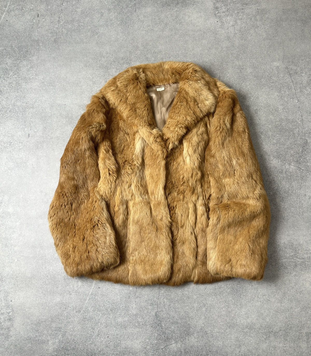 Japanese Brand Rabbit fur coat women’s vintage 90s Size S / US 4 / IT 40 - 2 Thumbnail