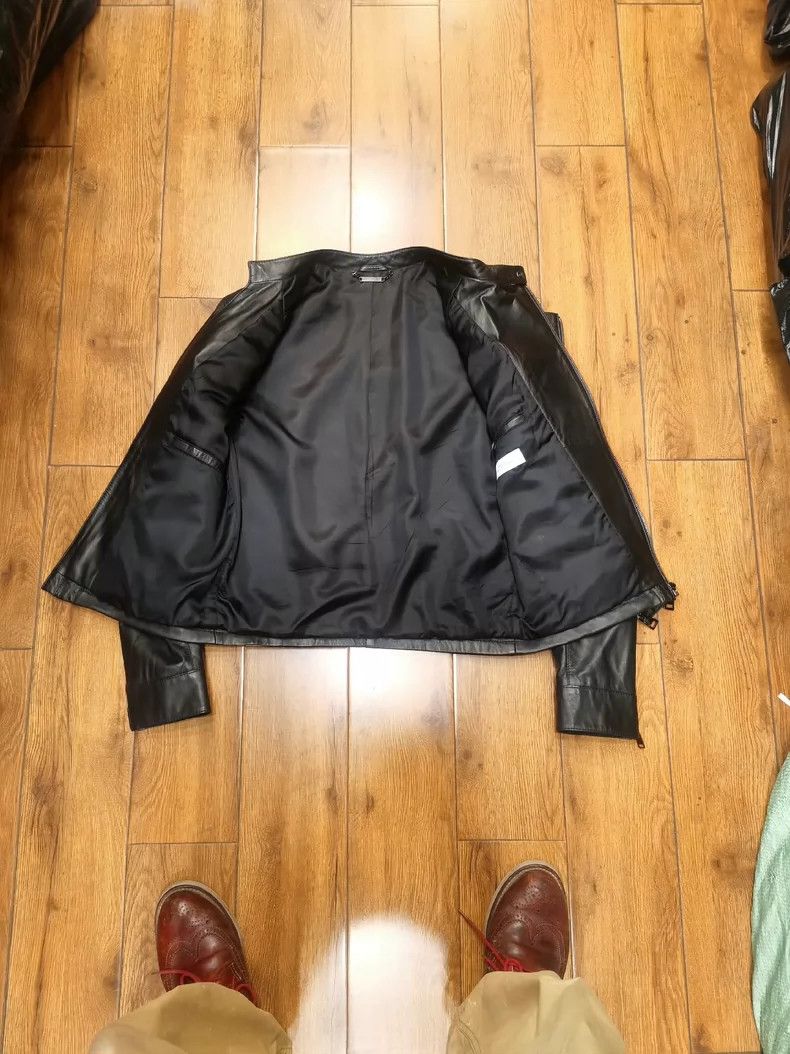 Versace Versace Napa lambskin willow nailed short leather jacket Size US M / EU 48-50 / 2 - 3 Thumbnail