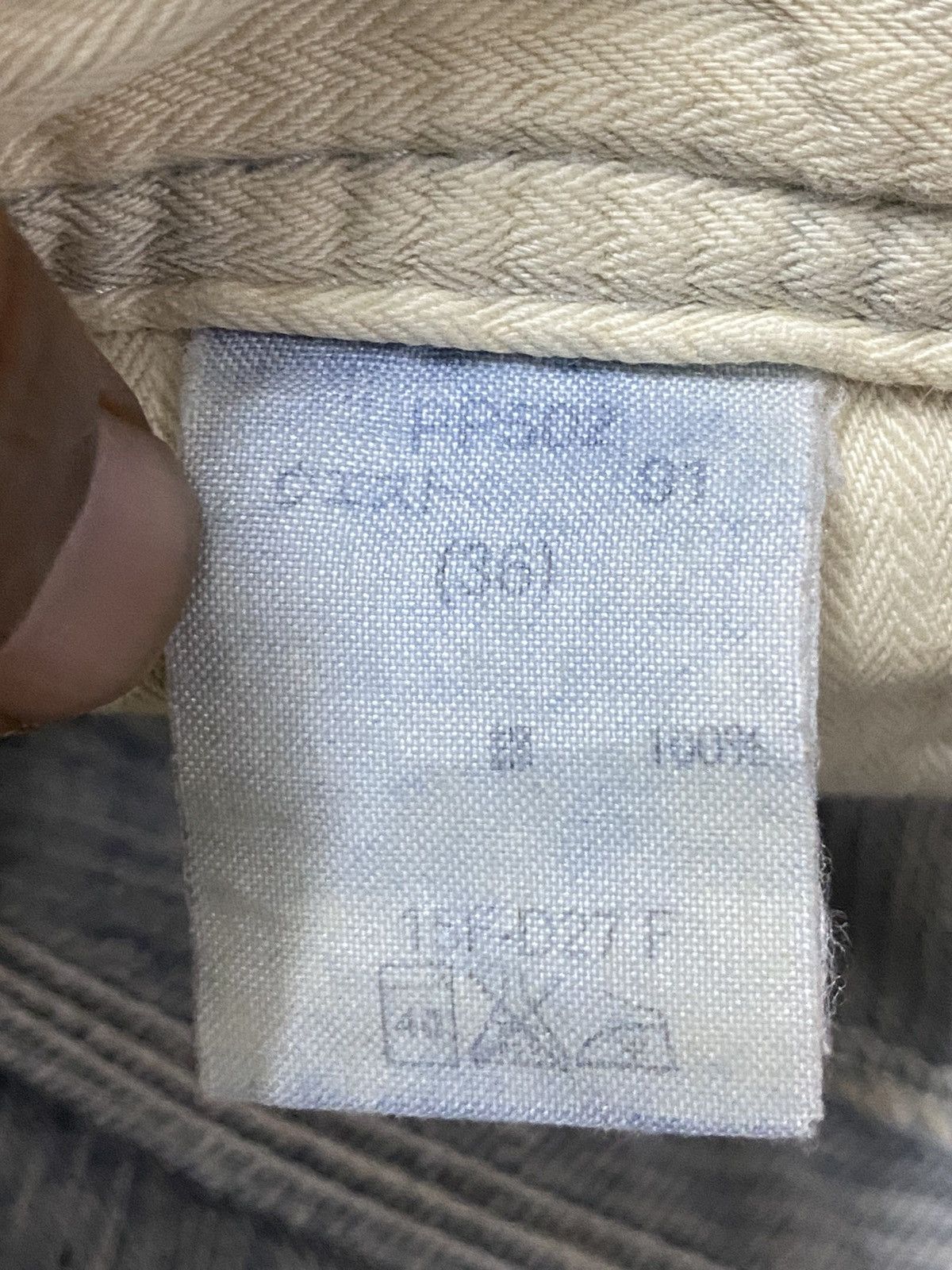 Japanese Brand Distressed Vintage Blue Denim Carpenter Jeans With a Relaxed Size US 38 / EU 54 - 15 Thumbnail