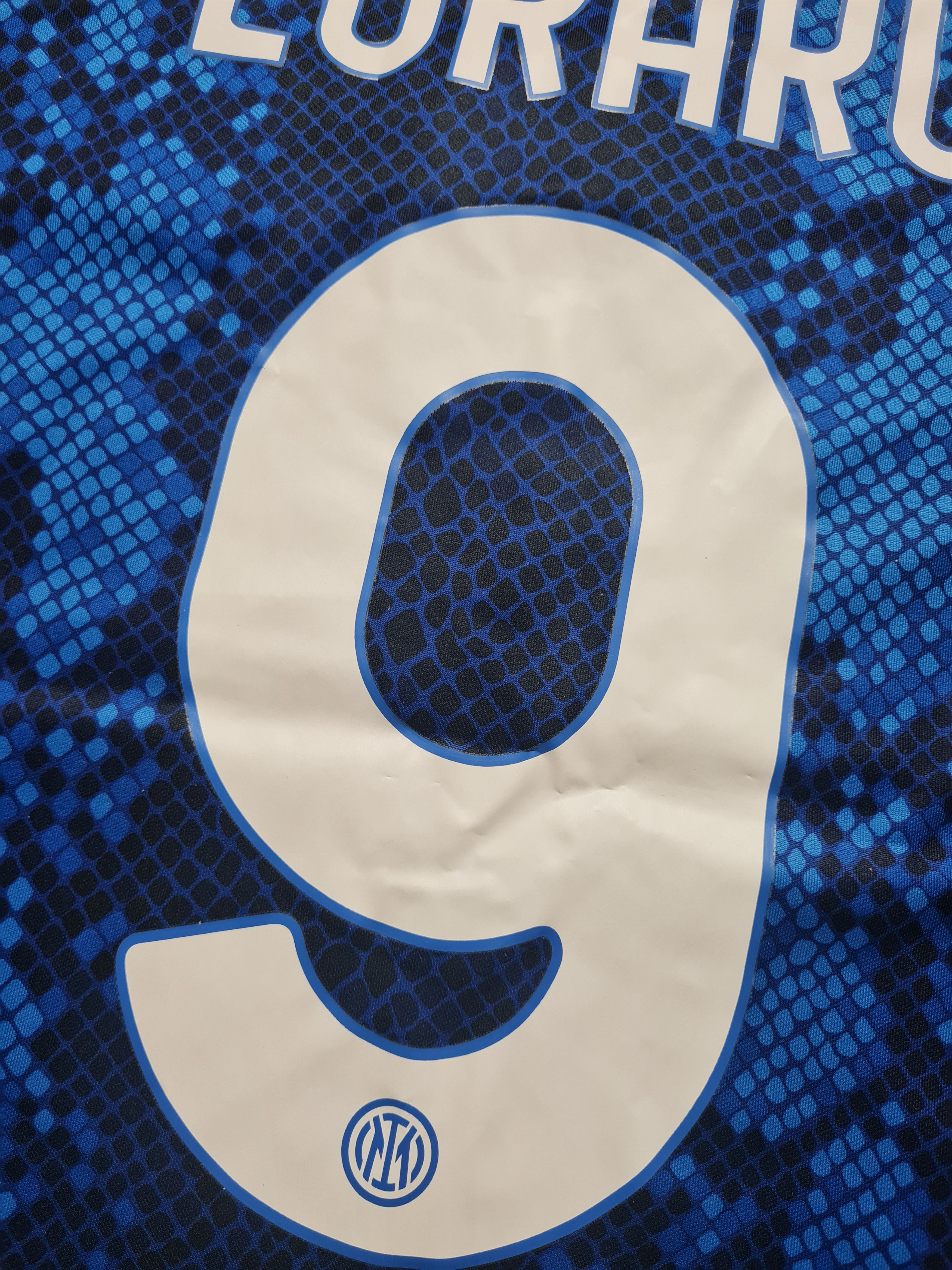 Nike Inter Milan FC Nike #9 LUKAKU 2021-22 Home Kit Soccer Shirt Size US S / EU 44-46 / 1 - 25 Thumbnail