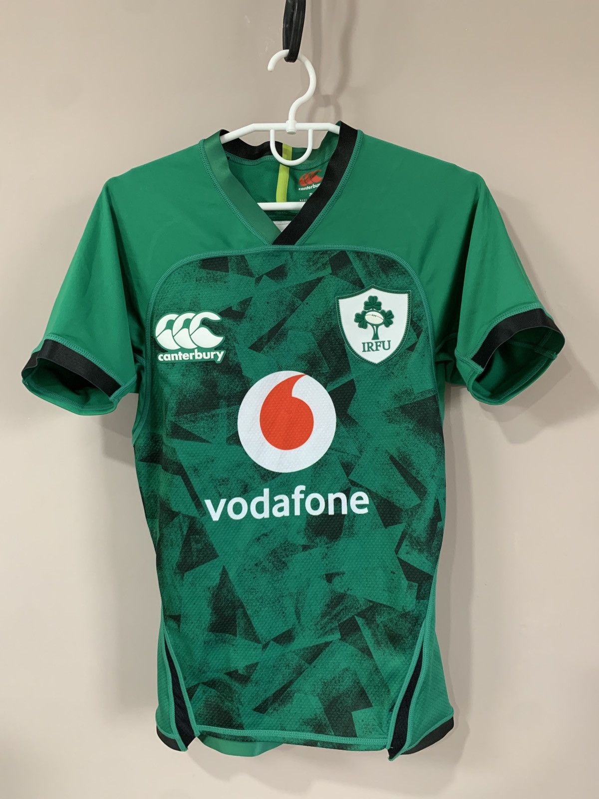 Canterbury of New Zealand Ireland Home Rugby Union Player Issue Canterbury Jersey Sz S Size US S / EU 44-46 / 1 - 1 Thumbnail