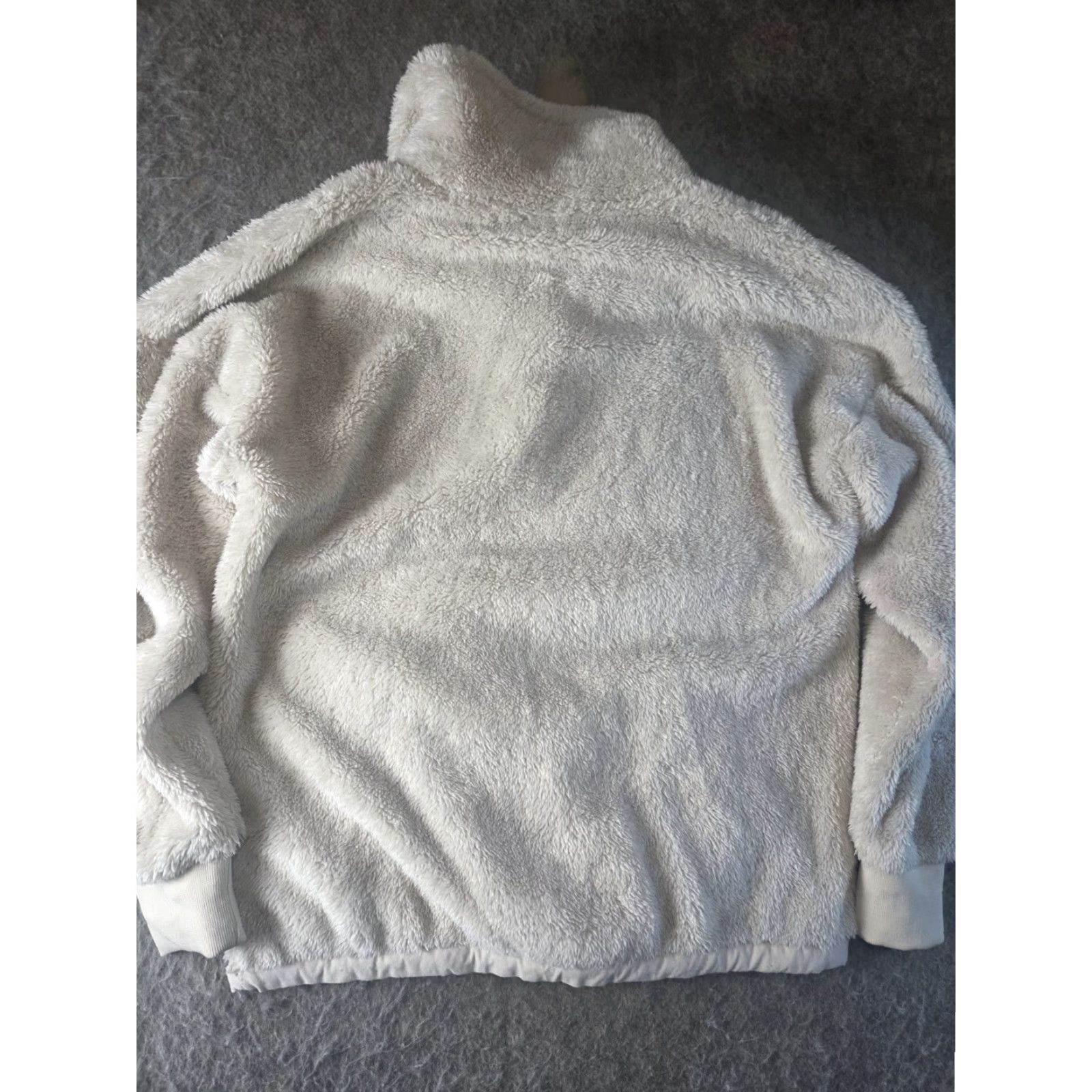 Spyder Womens Spyder Fleece Pullover Jacket Zip 1/4 Size M White Long Sleeve Outdoor Ski Sports Logo Pockets Regular Size M / US 6-8 / IT 42-44 - 4 Thumbnail