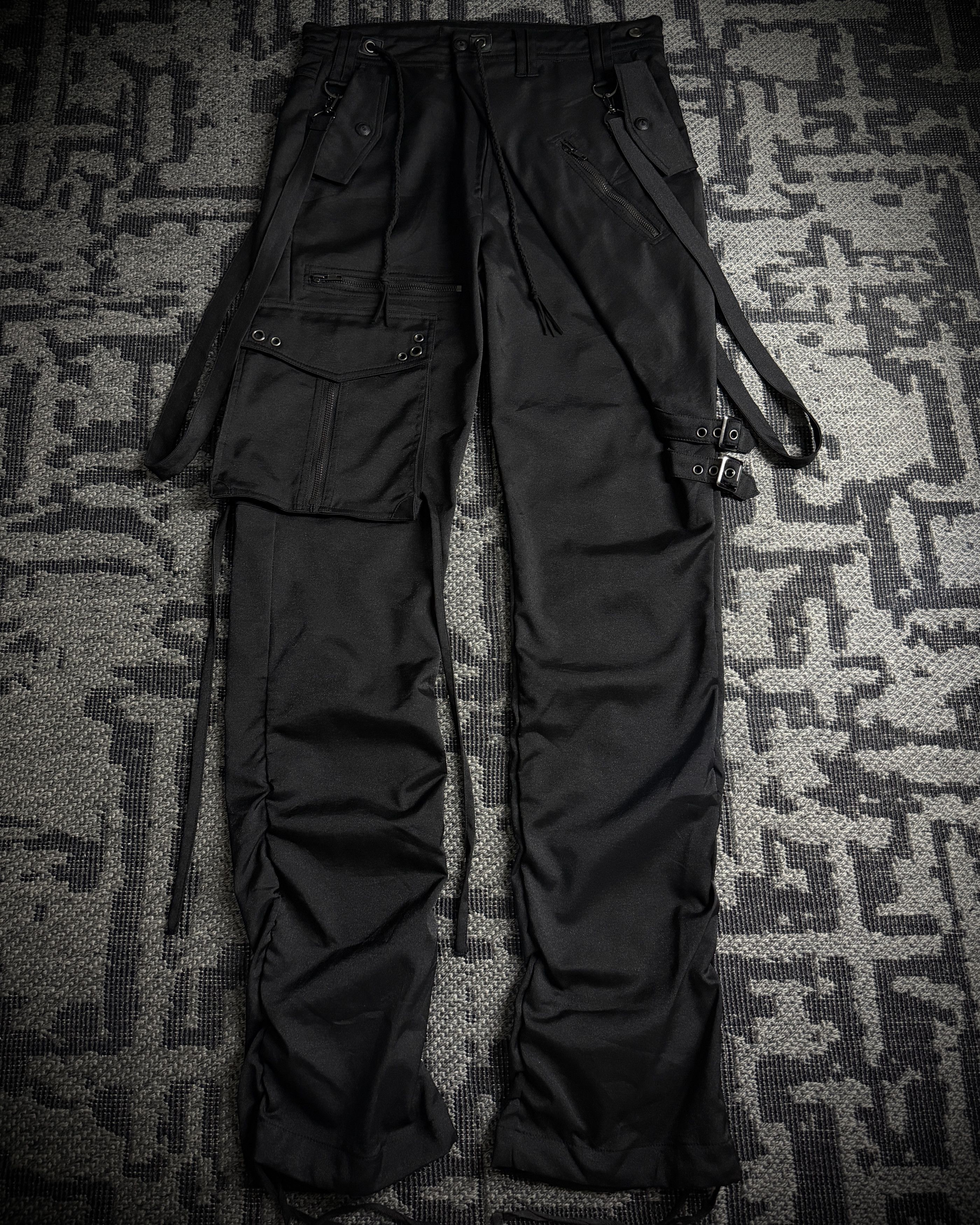 Japanese Brand MIDAS Tactical Multi-Zip Cargo Pants Size US 32 / EU 48 - 4 Thumbnail