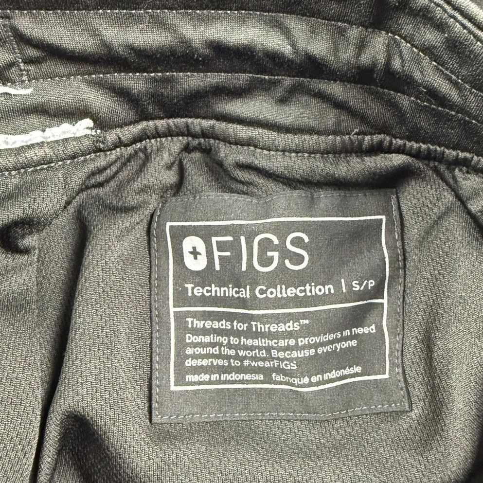 Other FIGS Zamora FreeX Lined Jogger Scrub Pants - Black, Small Size 24" / US 00 / IT 34 - 2 Thumbnail