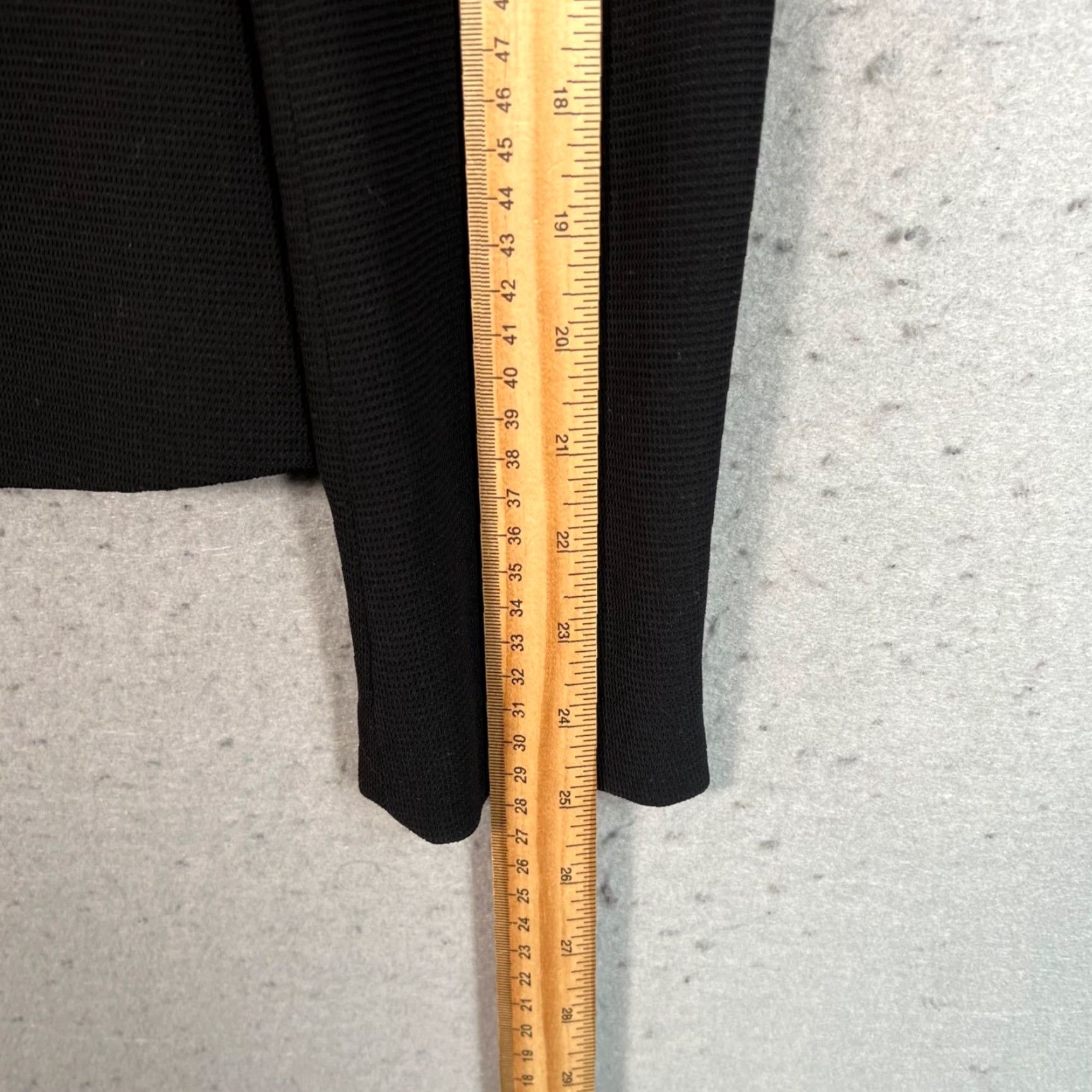 Ted Baker Ted Baker Womens Black Textured Zip Jacket Size 2 Office Shirt? Size XS / US 0-2 / IT 36-38 - 7 Thumbnail