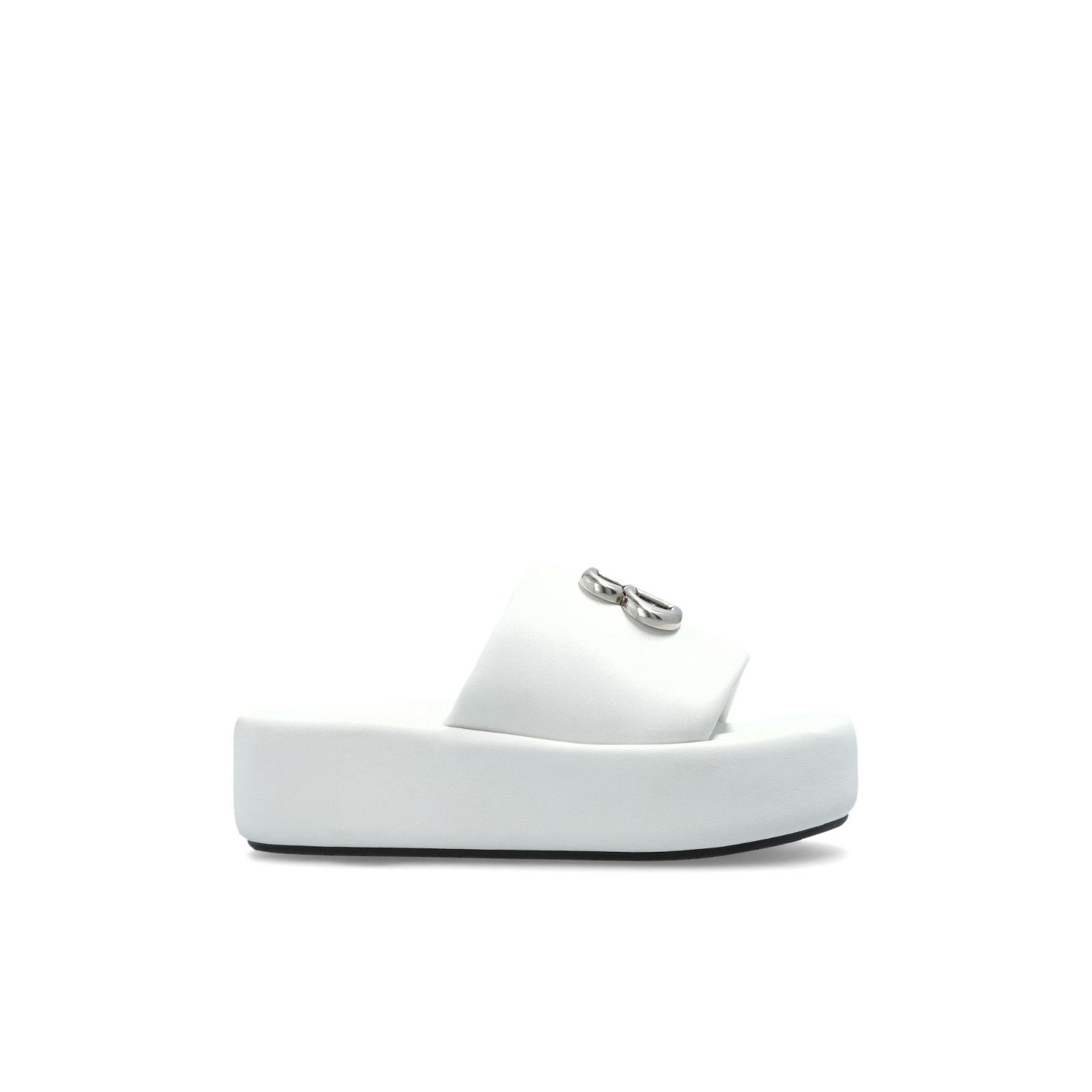 BALENCIAGA Rise White Platform Sandals New & Authentic (Wome