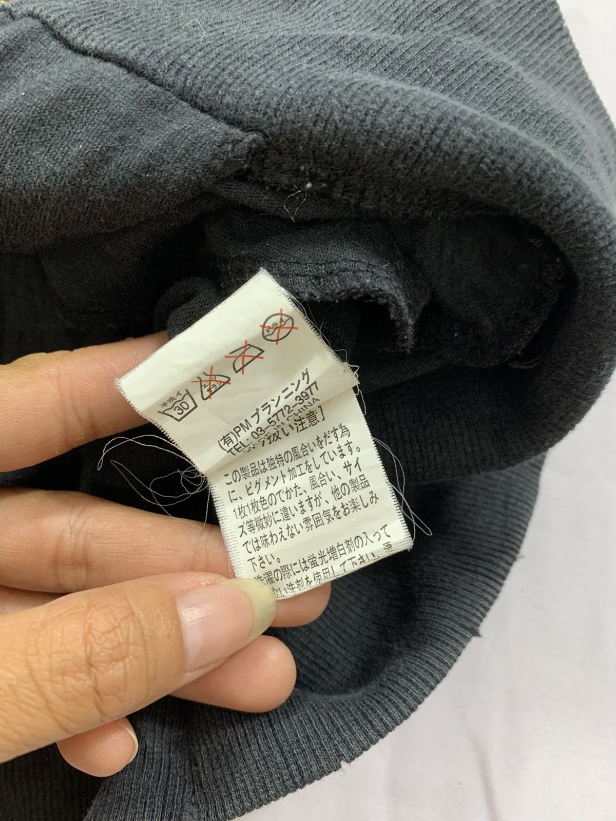 Hysteric Glamour HEAVEN AND EARTH DISTRESSED FADED GOTHIC PUNK ZIP HOODIE Size US M / EU 48-50 / 2 - 7 Thumbnail