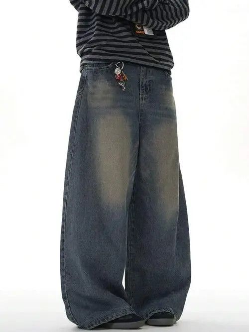 Japanese Brand × Vintage VIntage RETRO 90s baggy denim jeans Size US 32 / EU 48 - 4 Thumbnail