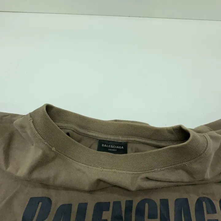 Balenciaga Balenciaga Balenciaga SS23 Distressed Logo Graphic Tshirt Size US XS / EU 42 / 0 - 6 Thumbnail