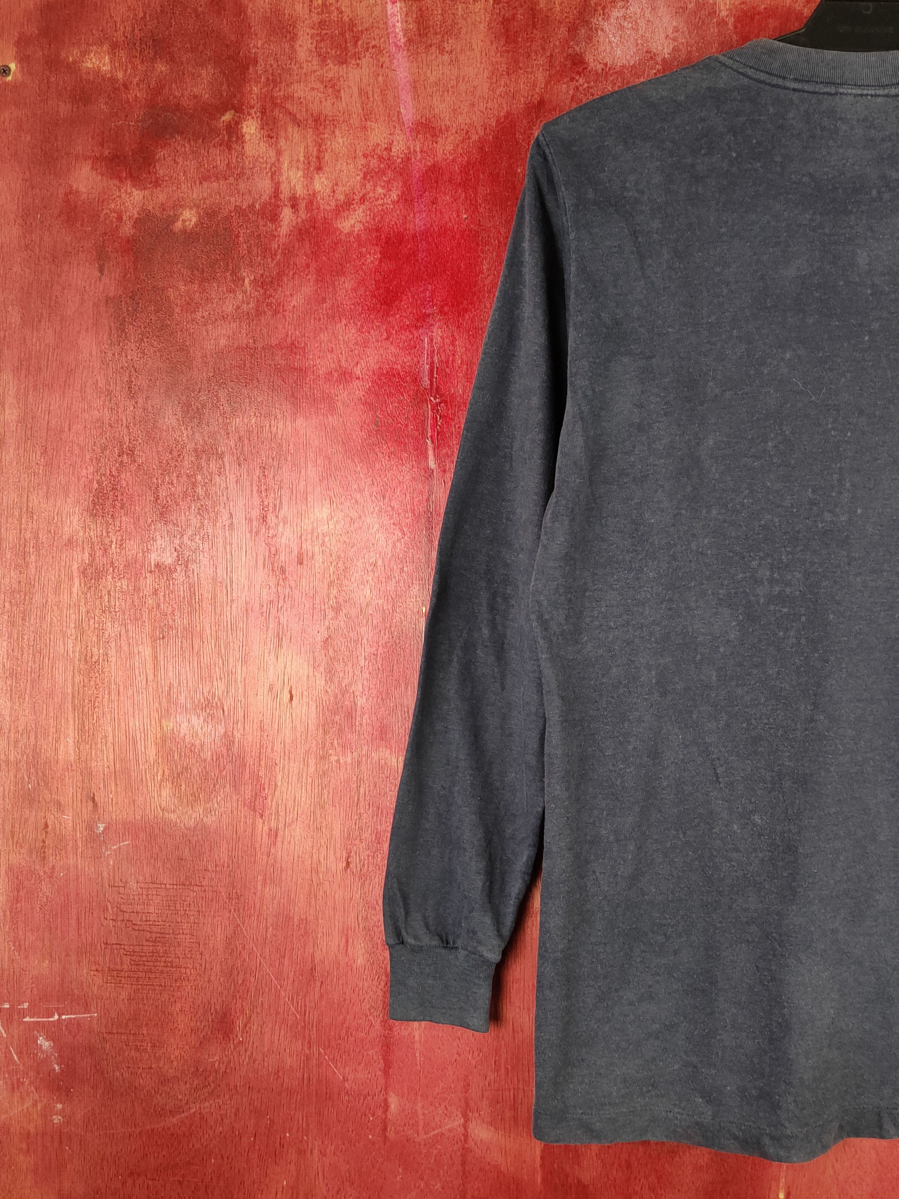Adidas Adidas vintage made in usa Faded Long Sleeve T-Shirts #S2233 Size US M / EU 48-50 / 2 - 9 Thumbnail