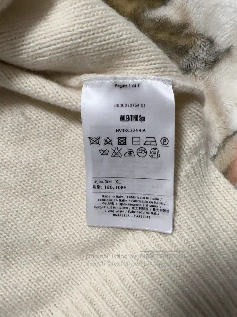 Valentino Valentino Embroidery style graffiti sweater Size XL / US 12-14 / IT 48-50 - 6 Thumbnail