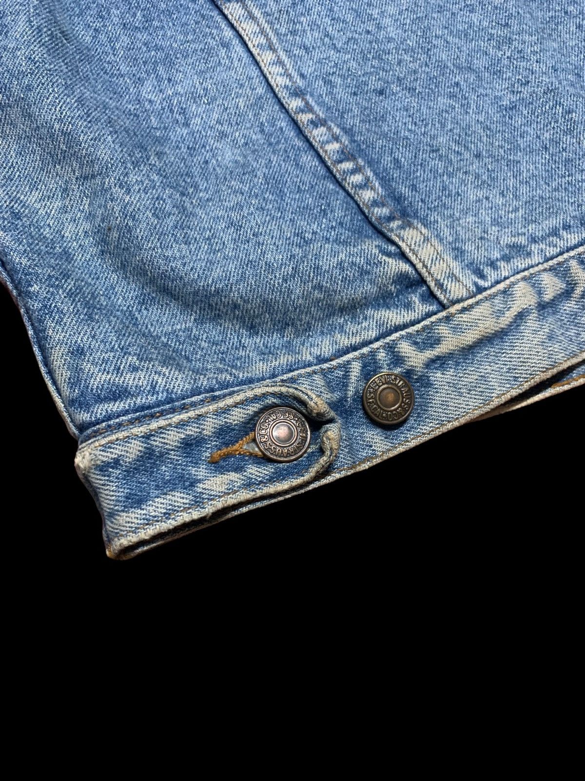 Levi's × Vintage Vintage Levi's 80's Denim Jacket Grey Label Rare Size US M / EU 48-50 / 2 - 11 Thumbnail