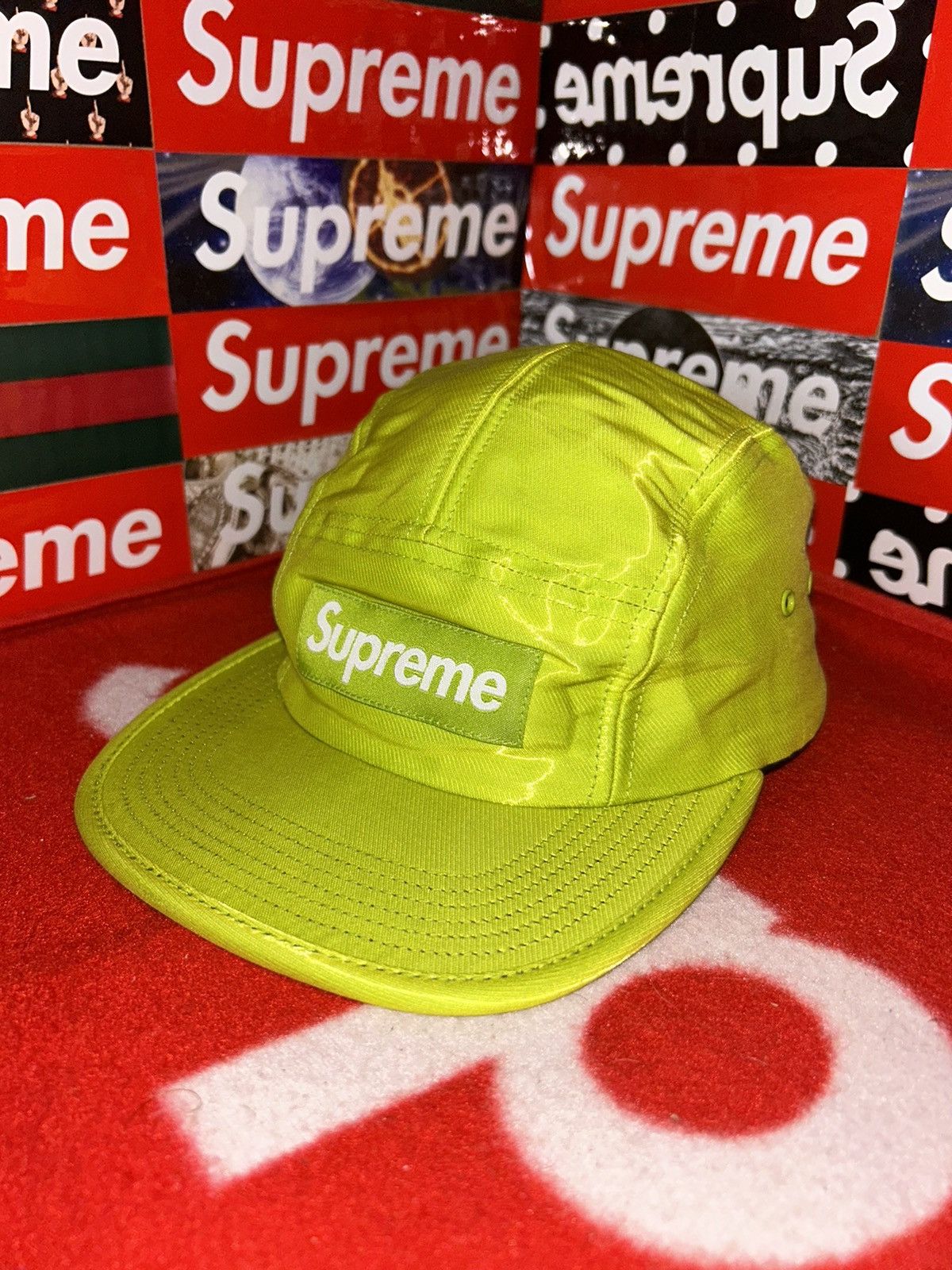 Supreme Supreme Liquid Silk Camp Cap FW18 VNDS Size ONE SIZE - 6 Thumbnail