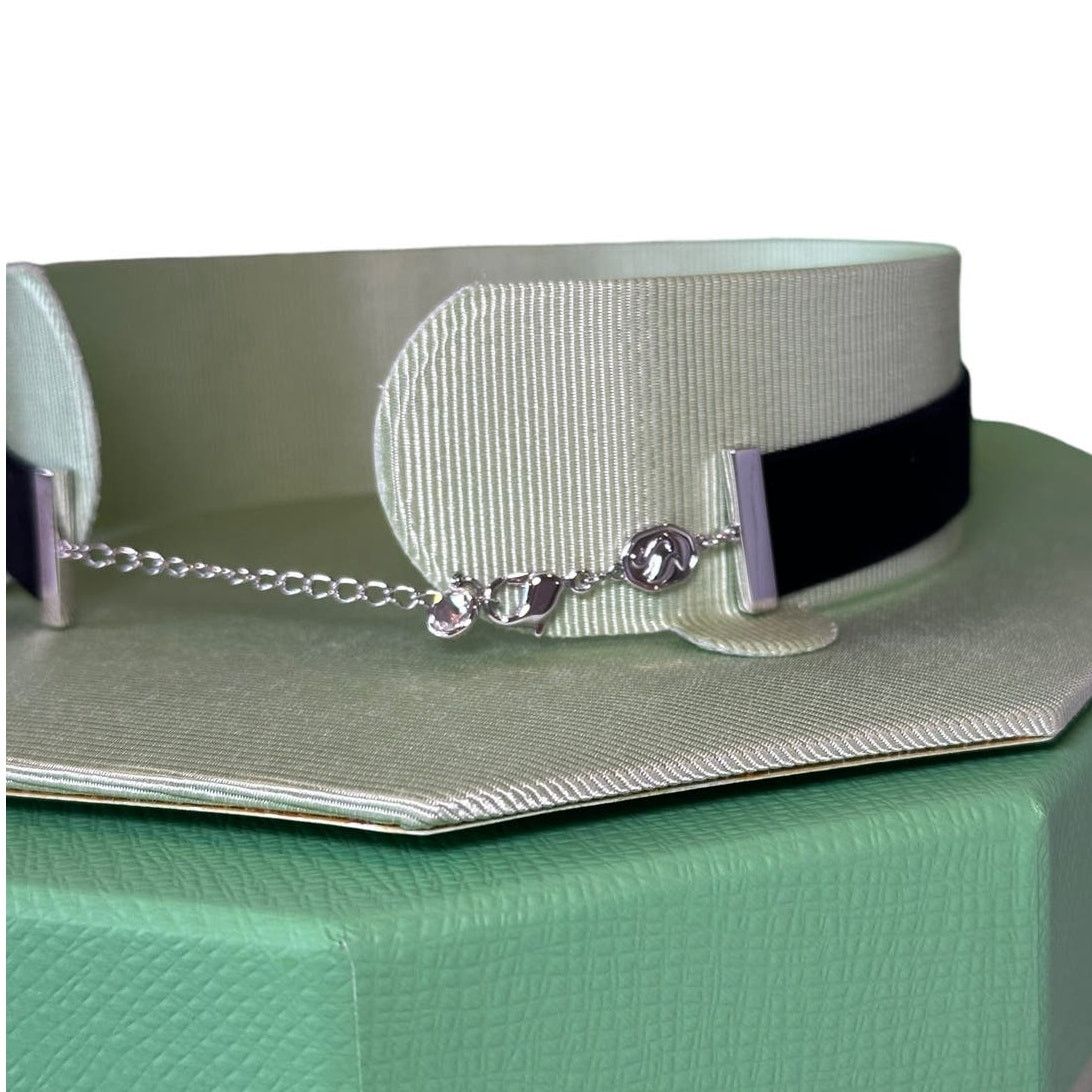 Swarovski Swarovski Una choker Swan Heart, White, Rhodium plated Size ONE SIZE - 3 Thumbnail