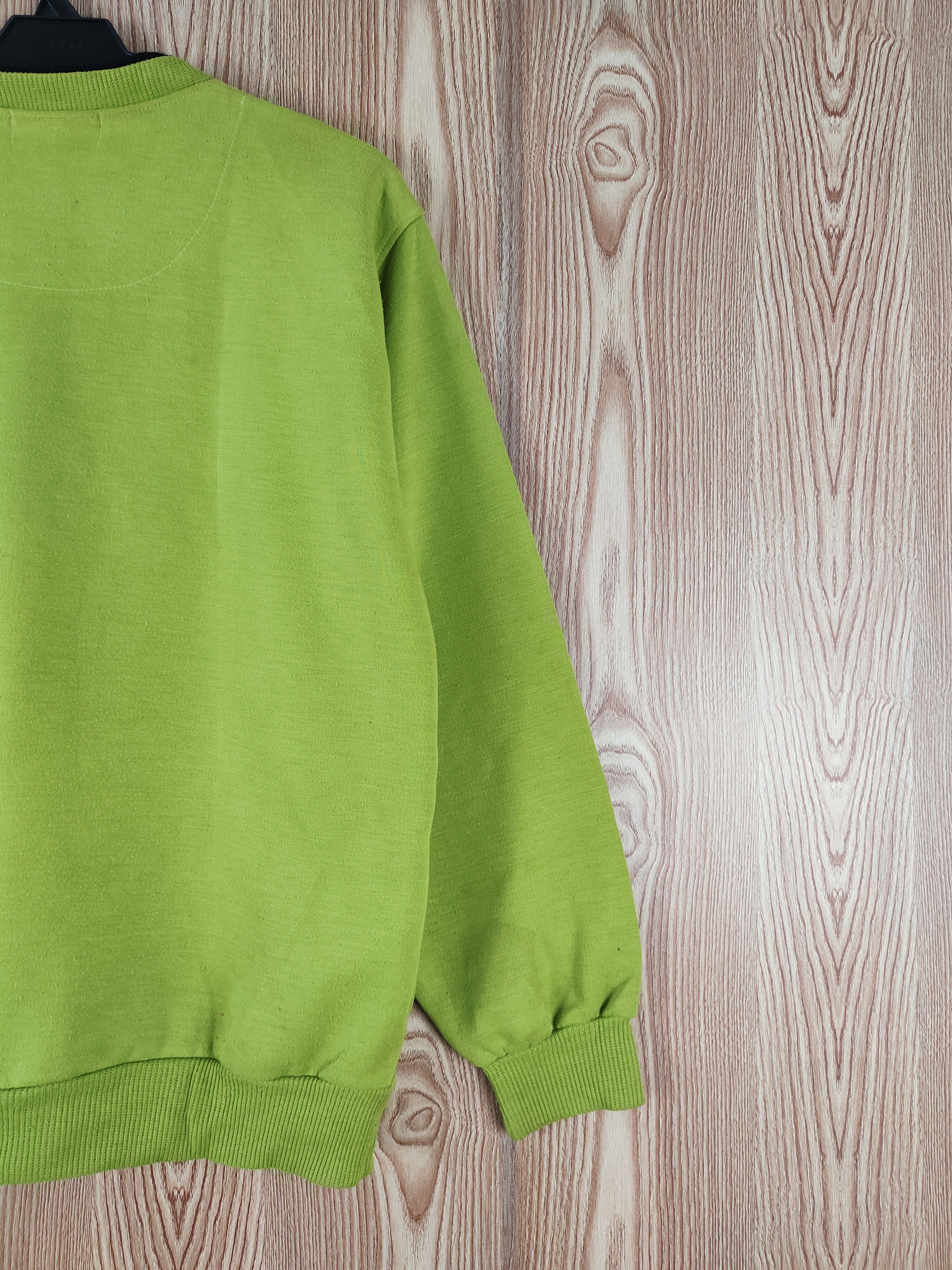 Japanese Brand × Vintage Vintage 💥 Zealzip Light Green Sweatshirts Size US M / EU 48-50 / 2 - 10 Thumbnail