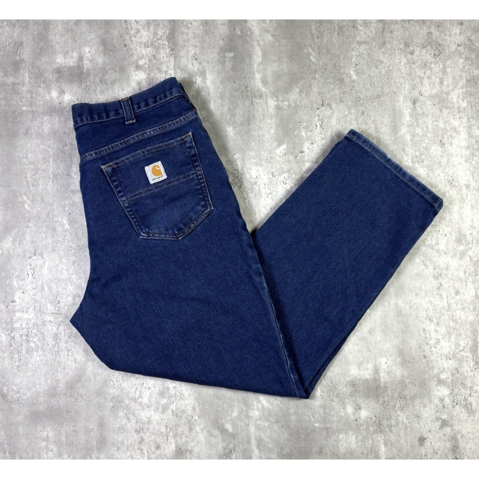 Carhartt VINTAGE Carhartt Jeans 36x32 Relaxed Fit Denim Blue Medium Wash Men’s 381-83 VTG Size US 36 / EU 52 - 2 Thumbnail