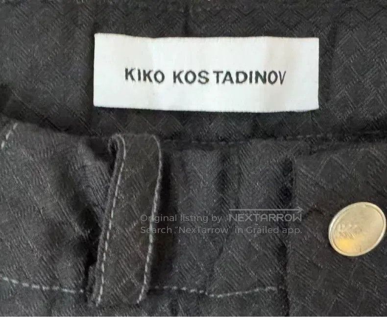 Kiko Kostadinov Kiko Kostadinov Black pants Size US 32 / EU 48 - 2 Thumbnail