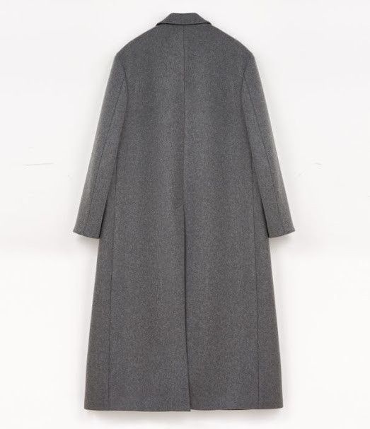 Jil Sander o1w1db10925 Tailored Coat in Grey Size US L / EU 52-54 / 3 - 2 Thumbnail