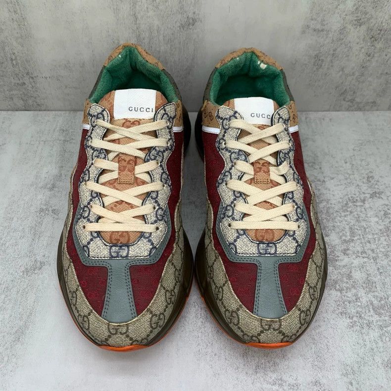 Gucci Gucci Old Fashioned Colorful Dad Sneakers-2505 Size US 9.5 / EU 42-43 - 4 Thumbnail