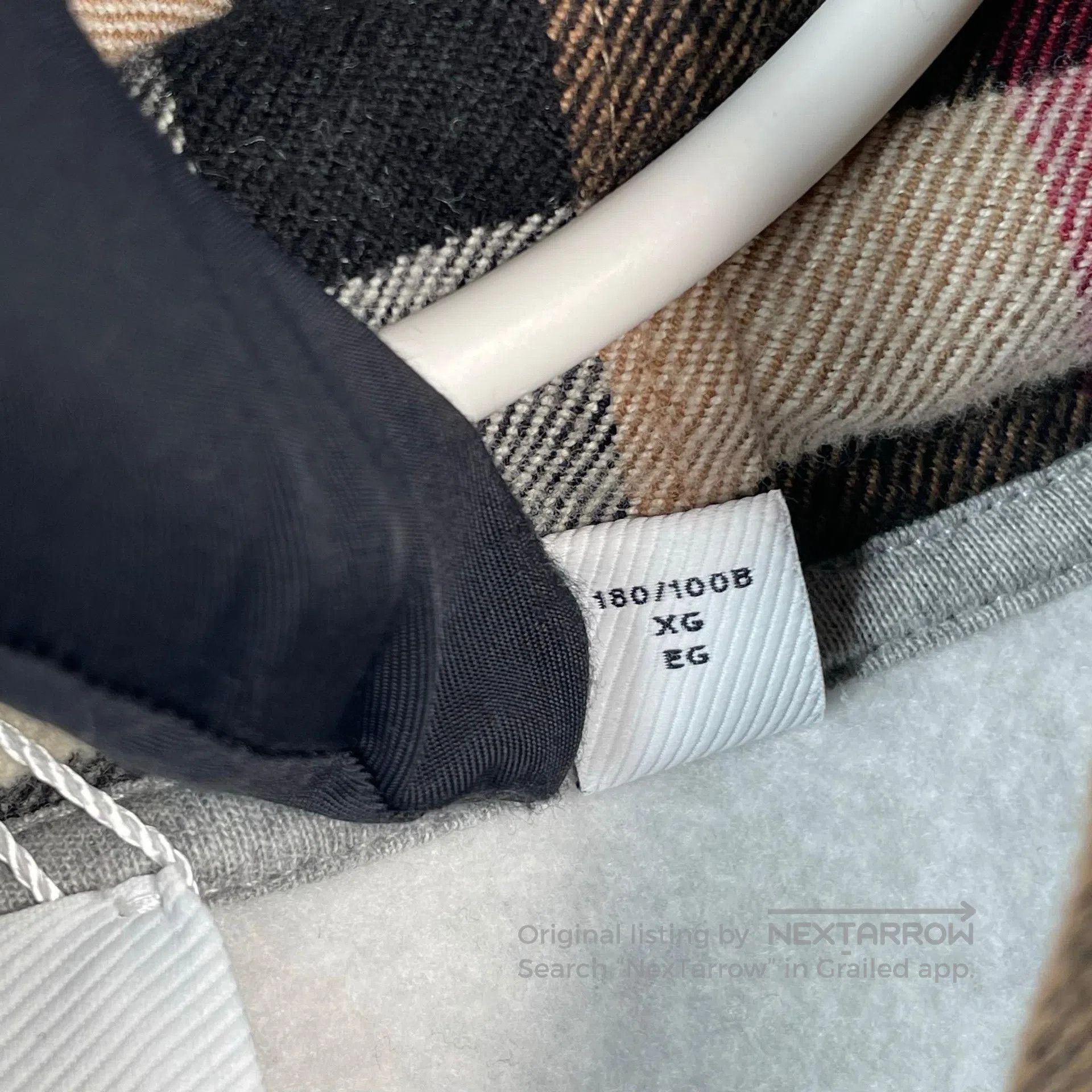 Burberry Burberry Gray Hooded Long Sleeve Sweatshirt| Size US XL / EU 56 / 4 - 6 Thumbnail