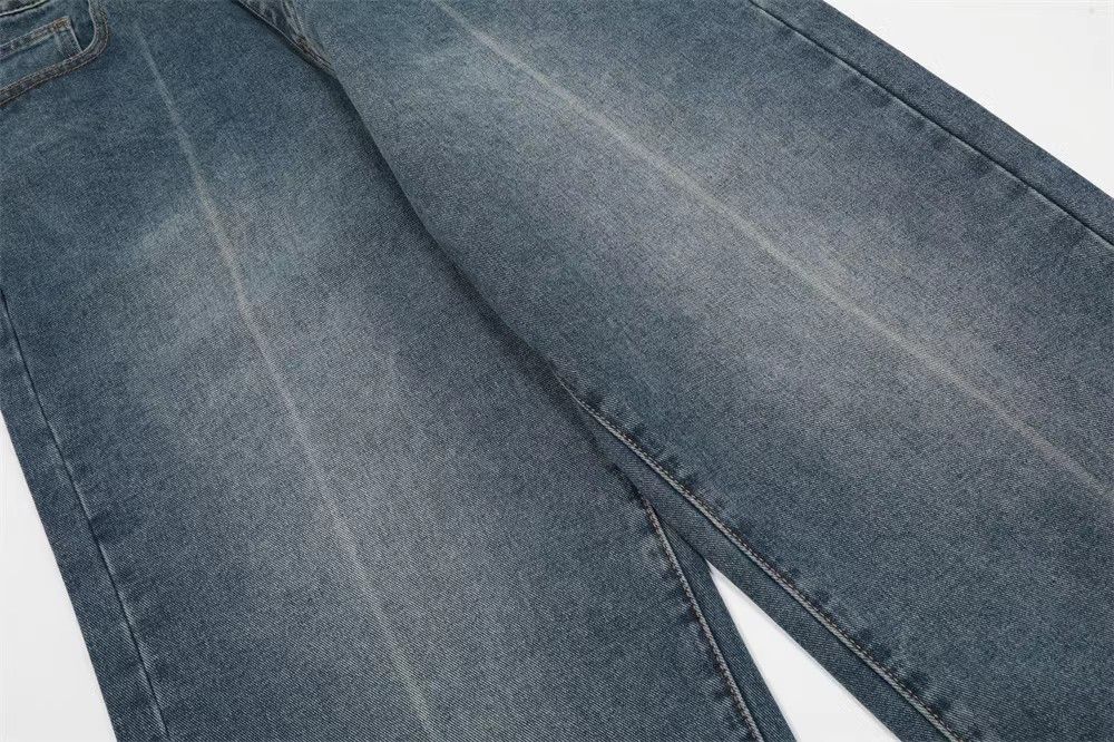 Japanese Brand × Jean Men's washed distressed casual straight jeans Size US 32 / EU 48 - 5 Thumbnail