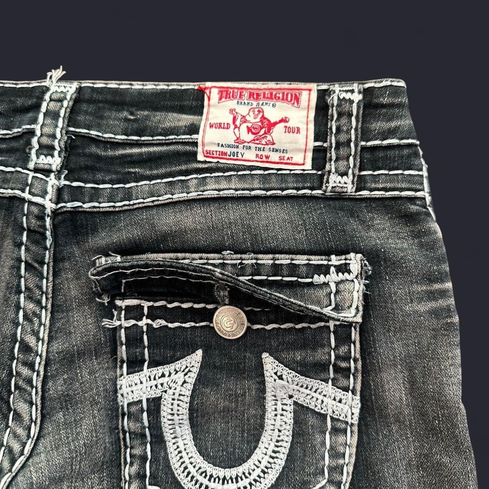 True Religion True religion gray blue jeans Size 29" - 5 Thumbnail