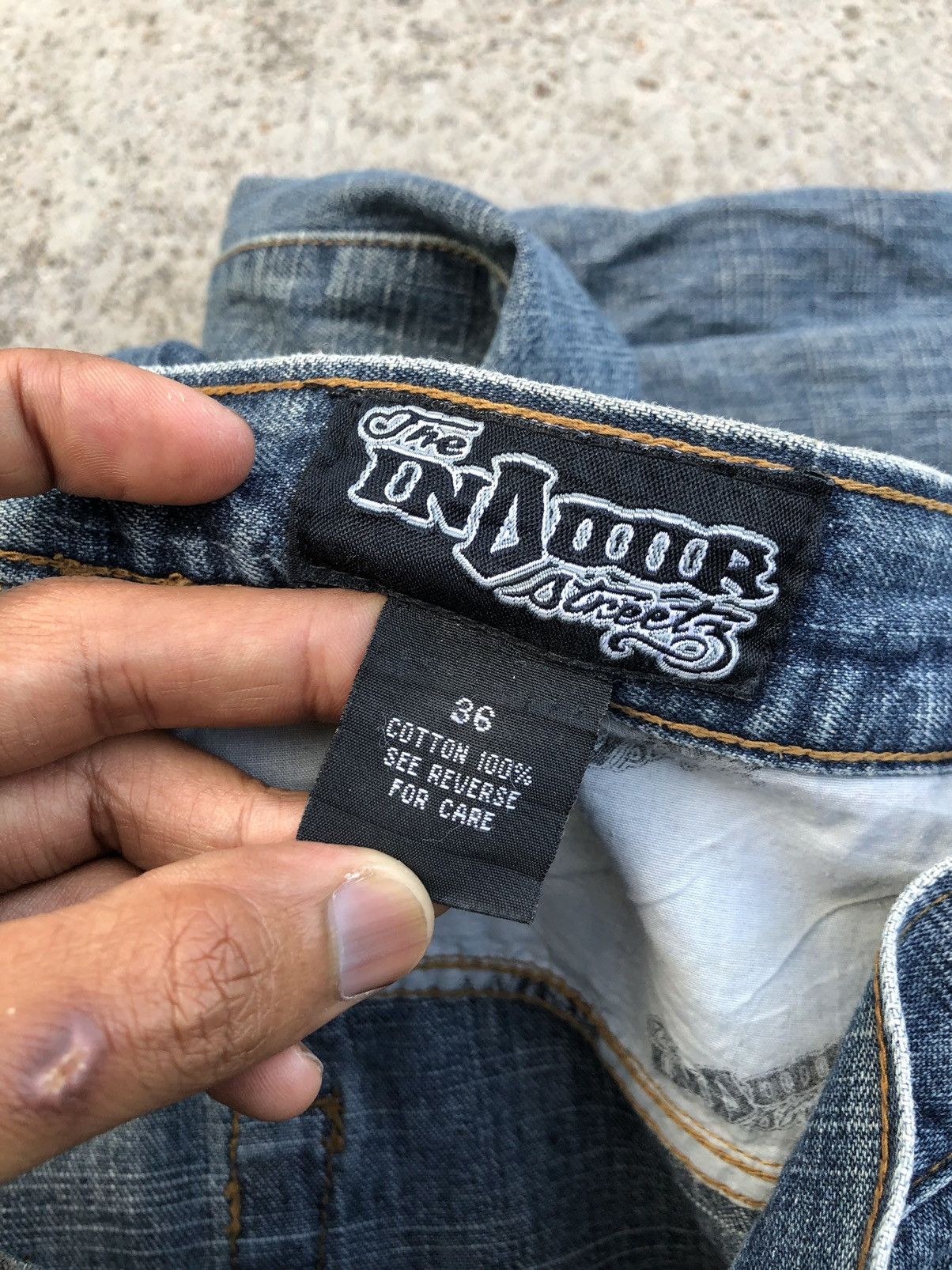 Other BAGGY 10TH ANNIVERSARY THE INDOOR DISTRESSED DENIM Size US 34 / EU 50 - 5 Thumbnail